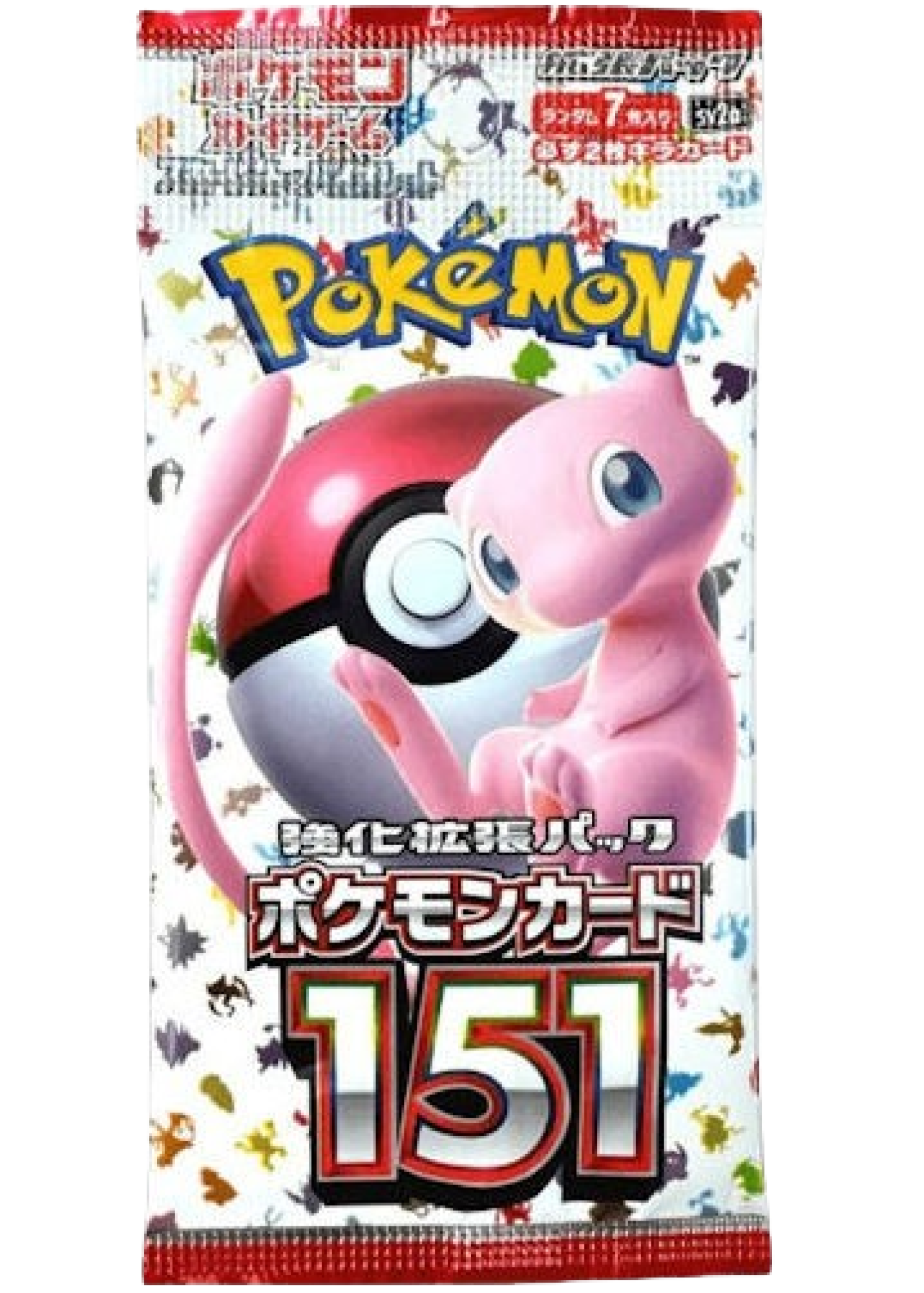 Pokemon Card 151 Japanese Booster Pack, SV2a