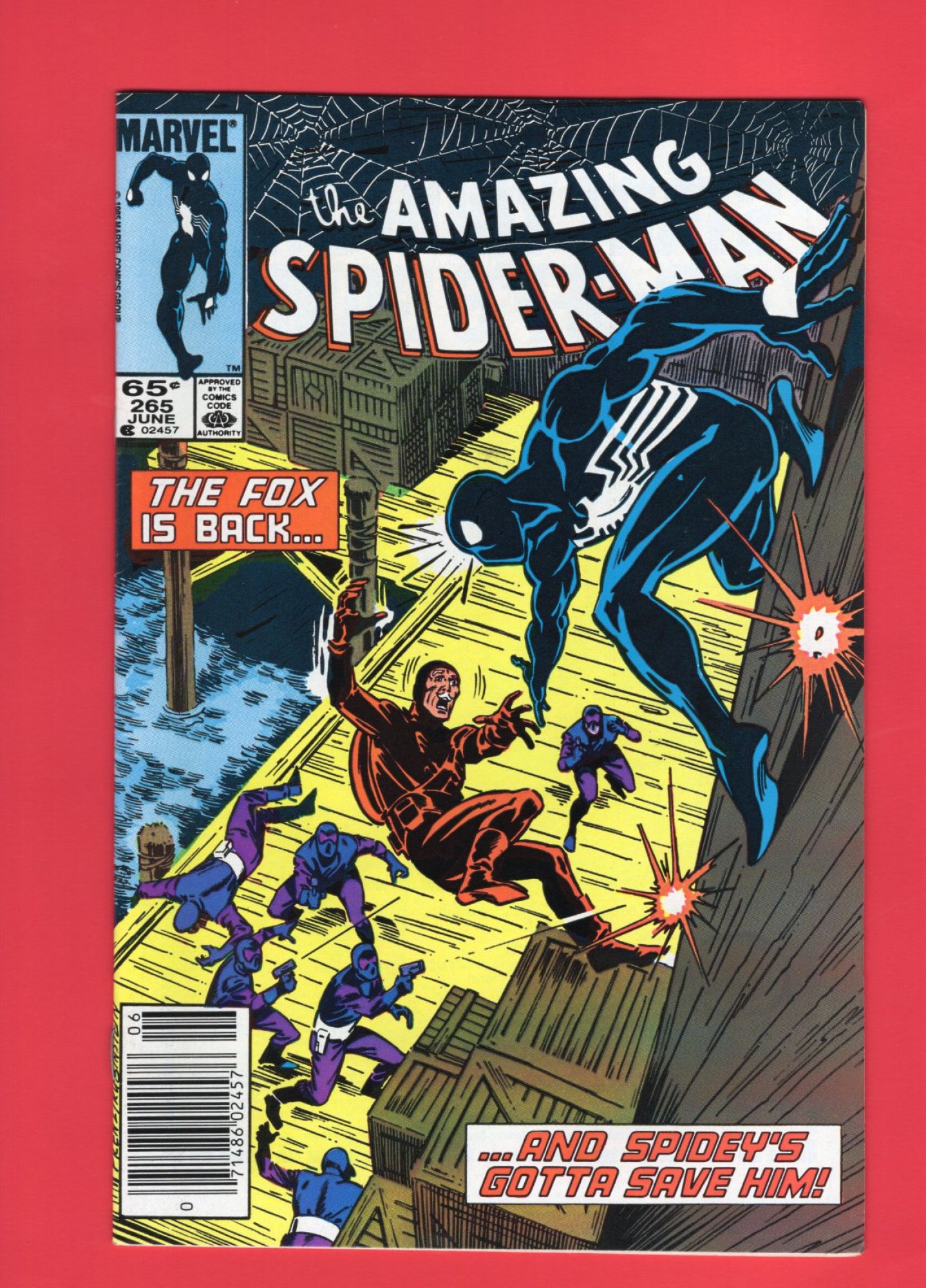 Amazing Spider-Man #265, Jun 1985, 9.2 NM- Newsstand
