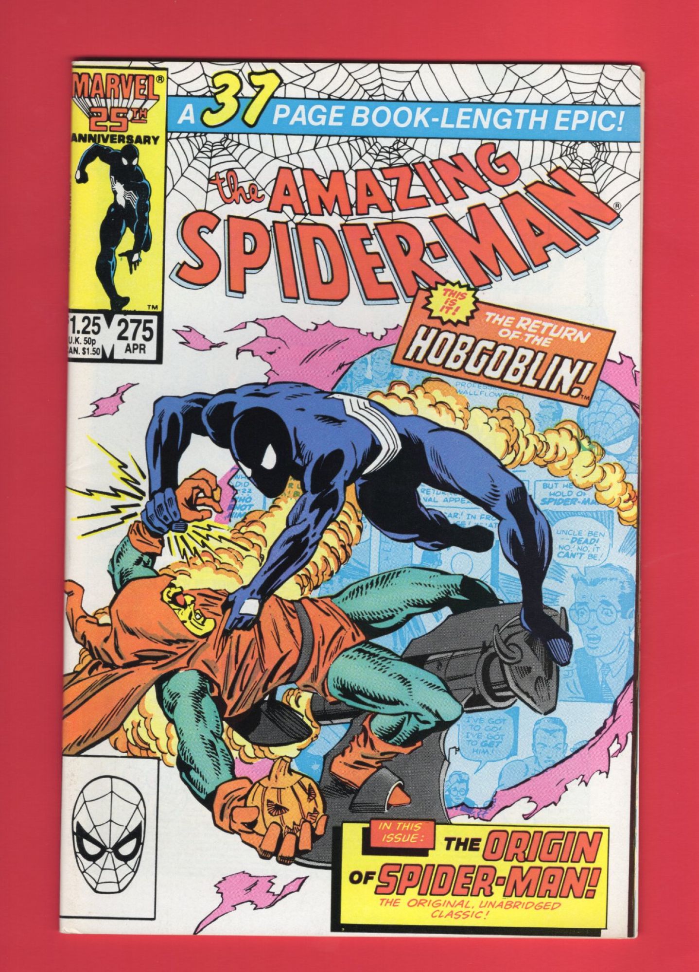 Amazing Spider-Man #275, Apr 1986, 9.2 NM-