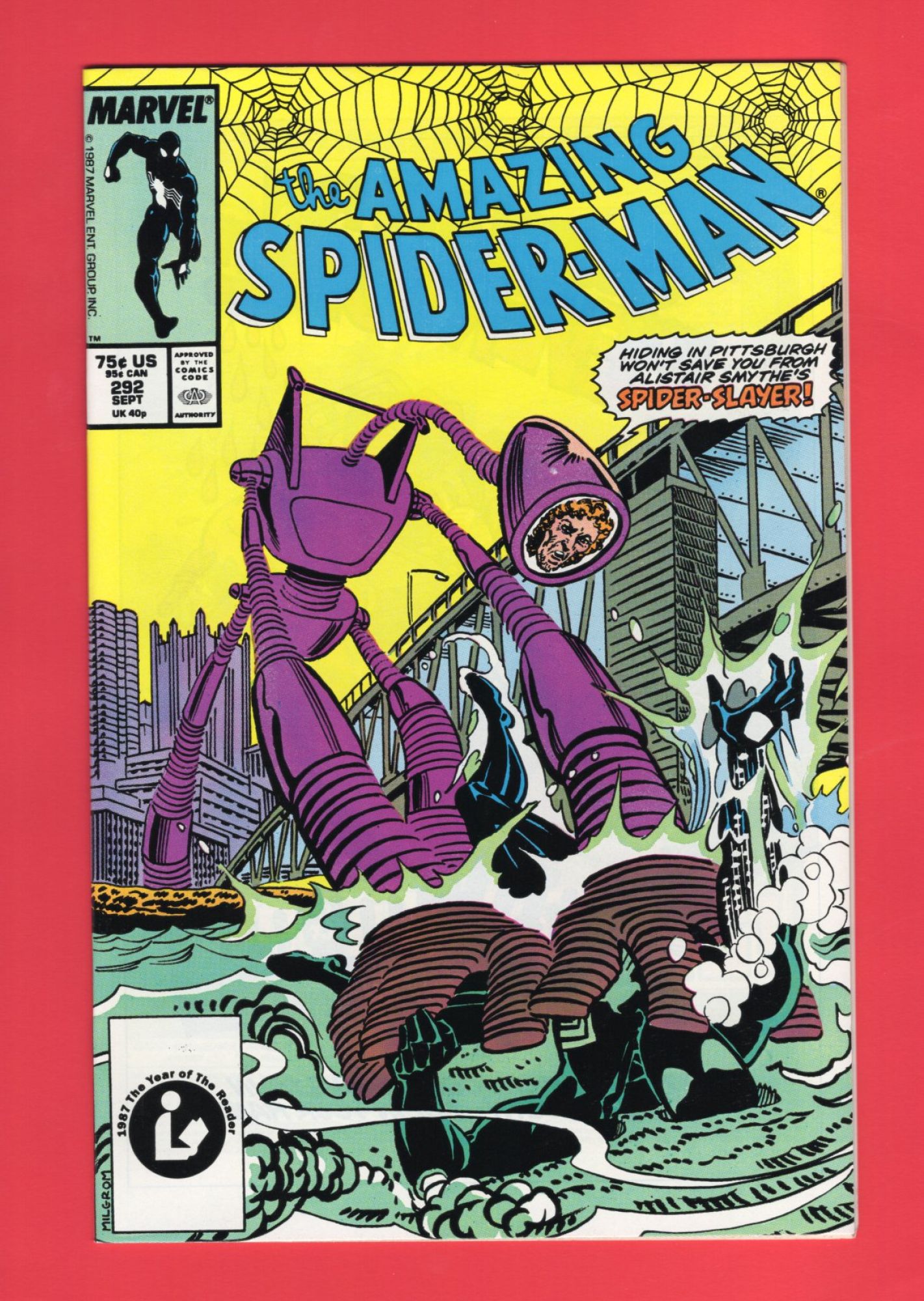 Amazing Spider-Man #292, Sep 1987, 8.5 VF+