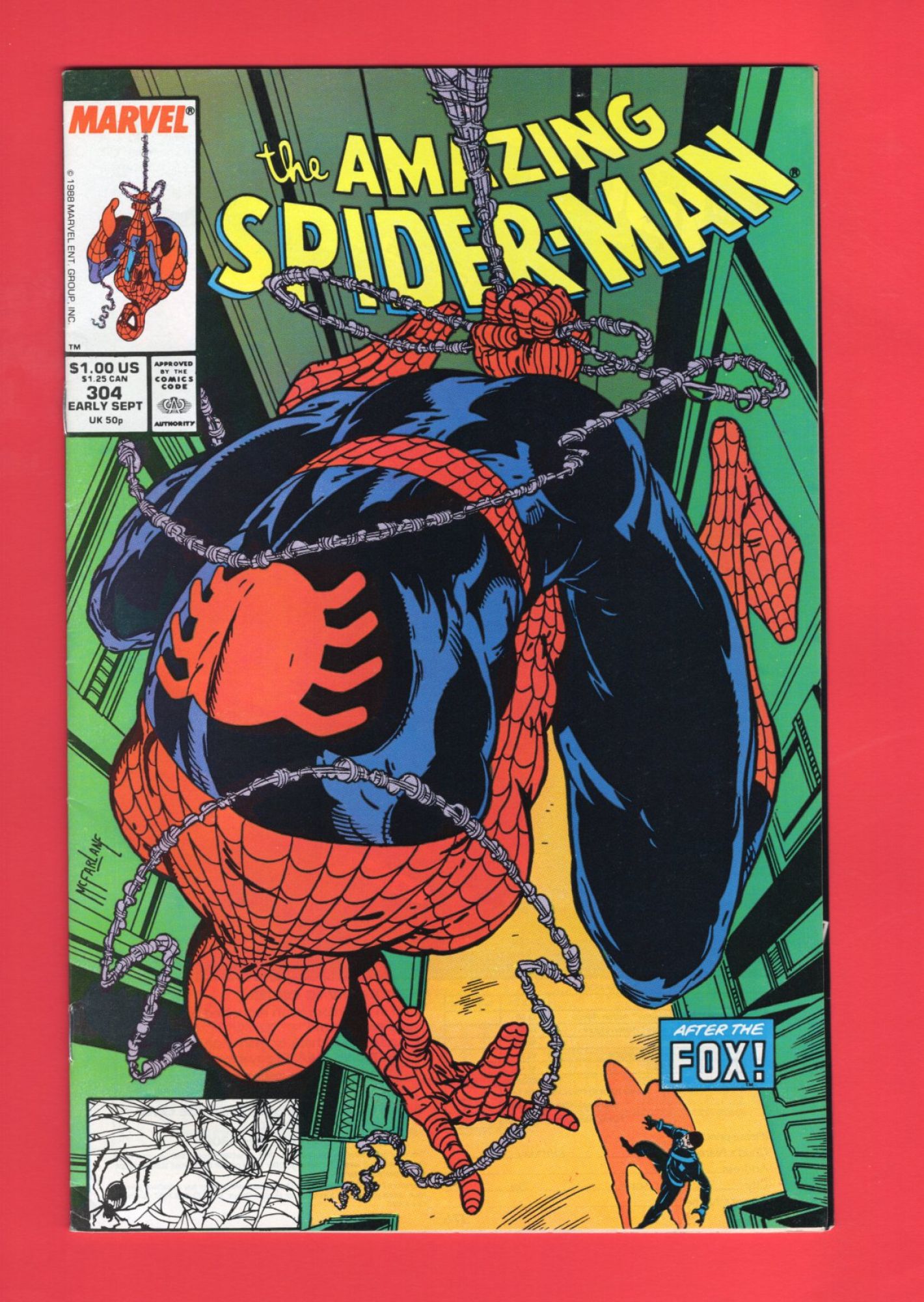 Amazing Spider-Man #304, Sep 1988, 7.5 VF-