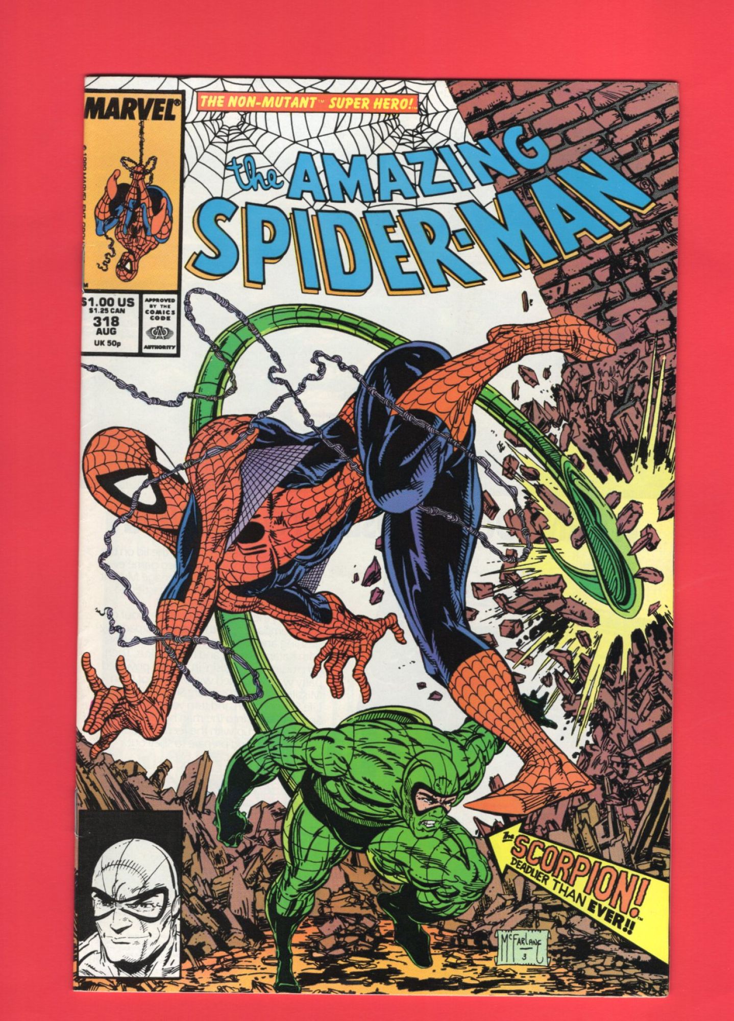 Amazing Spider-Man #318, Aug 1989, 9.2 NM-
