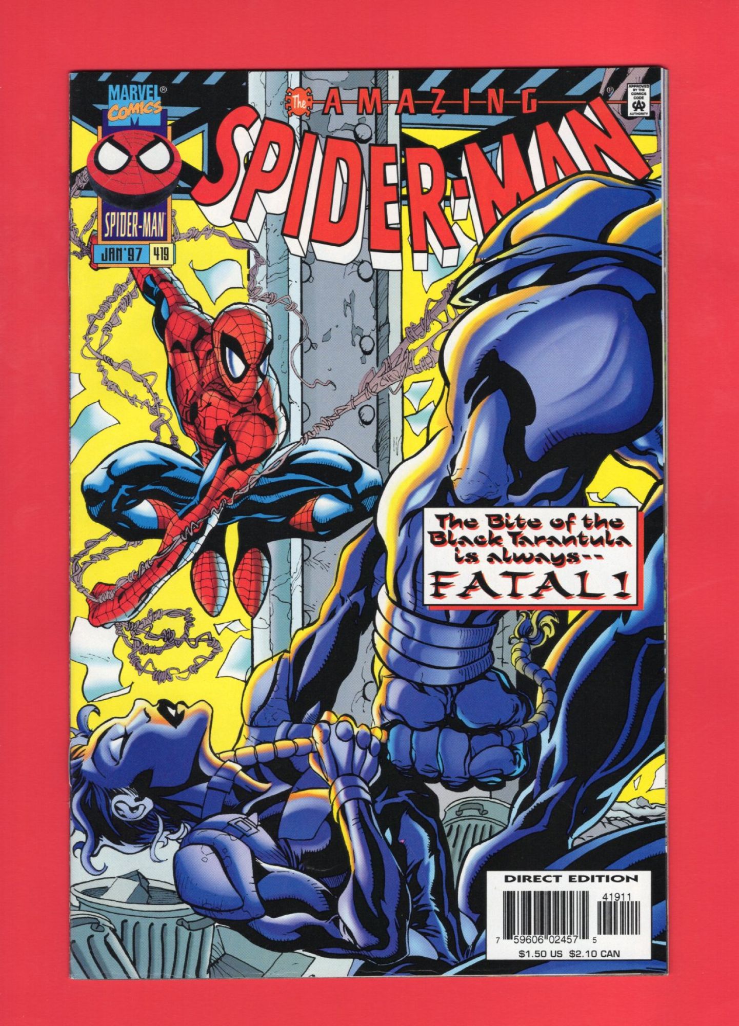 Amazing Spider-Man #419, Jan 1997, 9.2 NM-