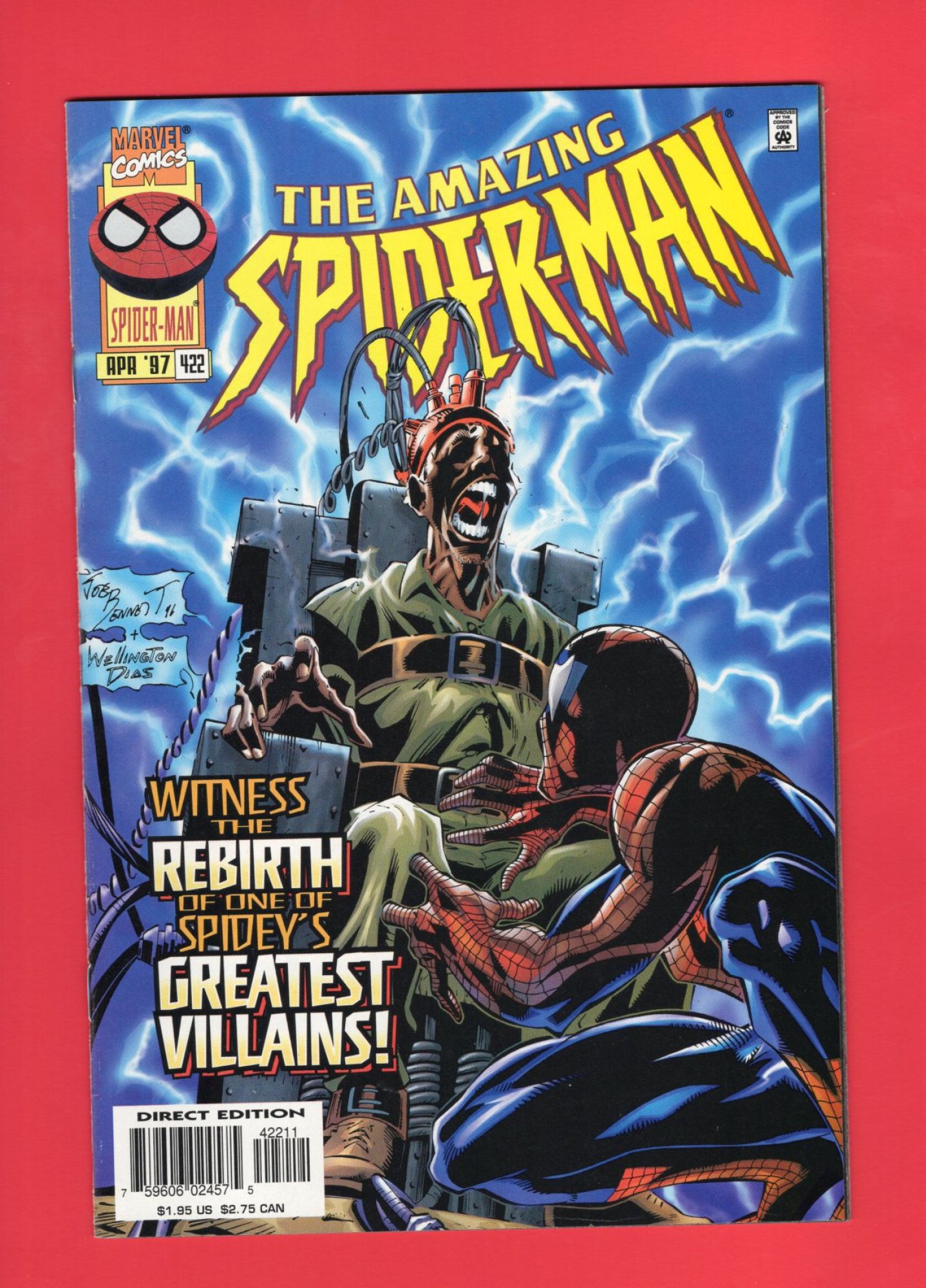 Amazing Spider-Man #422, Apr 1997, 9.2 NM-