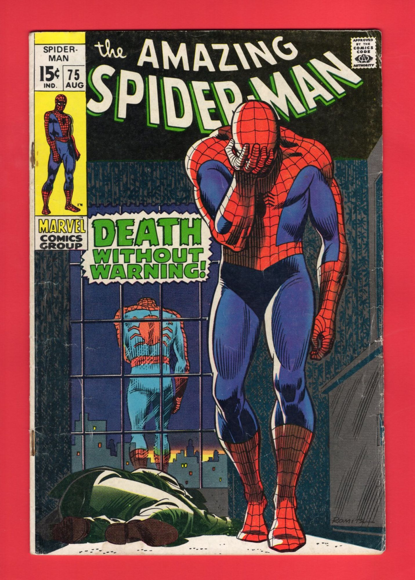 Amazing Spider-Man #75, Aug 1969, 4.5 VG+
