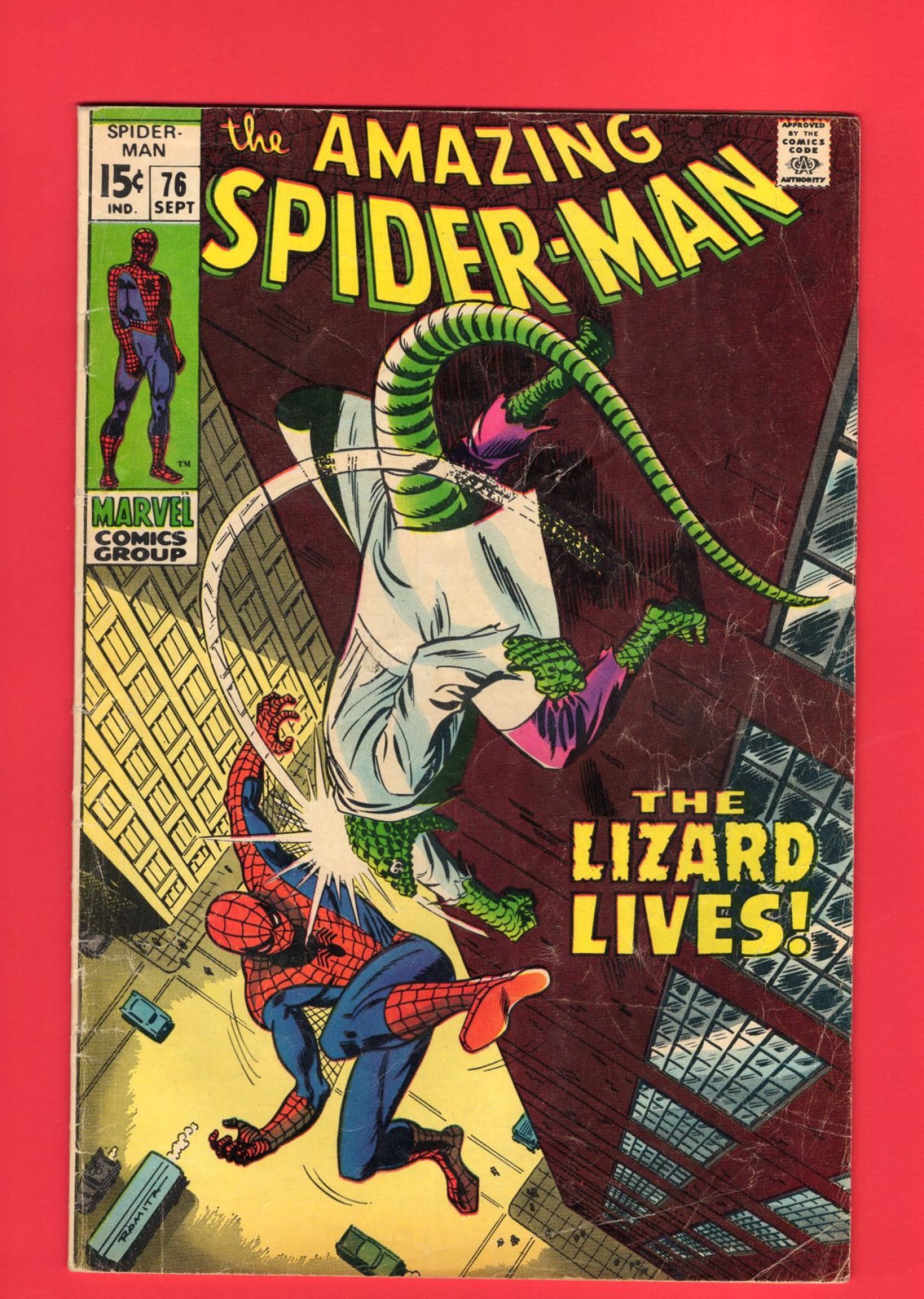 Amazing Spider-Man #76, Sep 1969, 4.0 VG