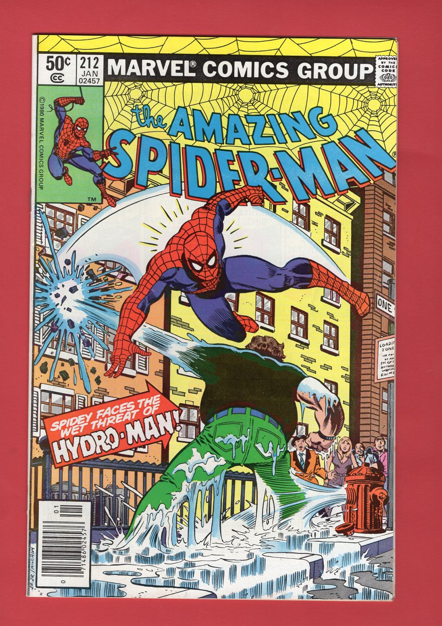 Amazing Spider-Man #212, Jan 1981, 8.0 VF Newsstand