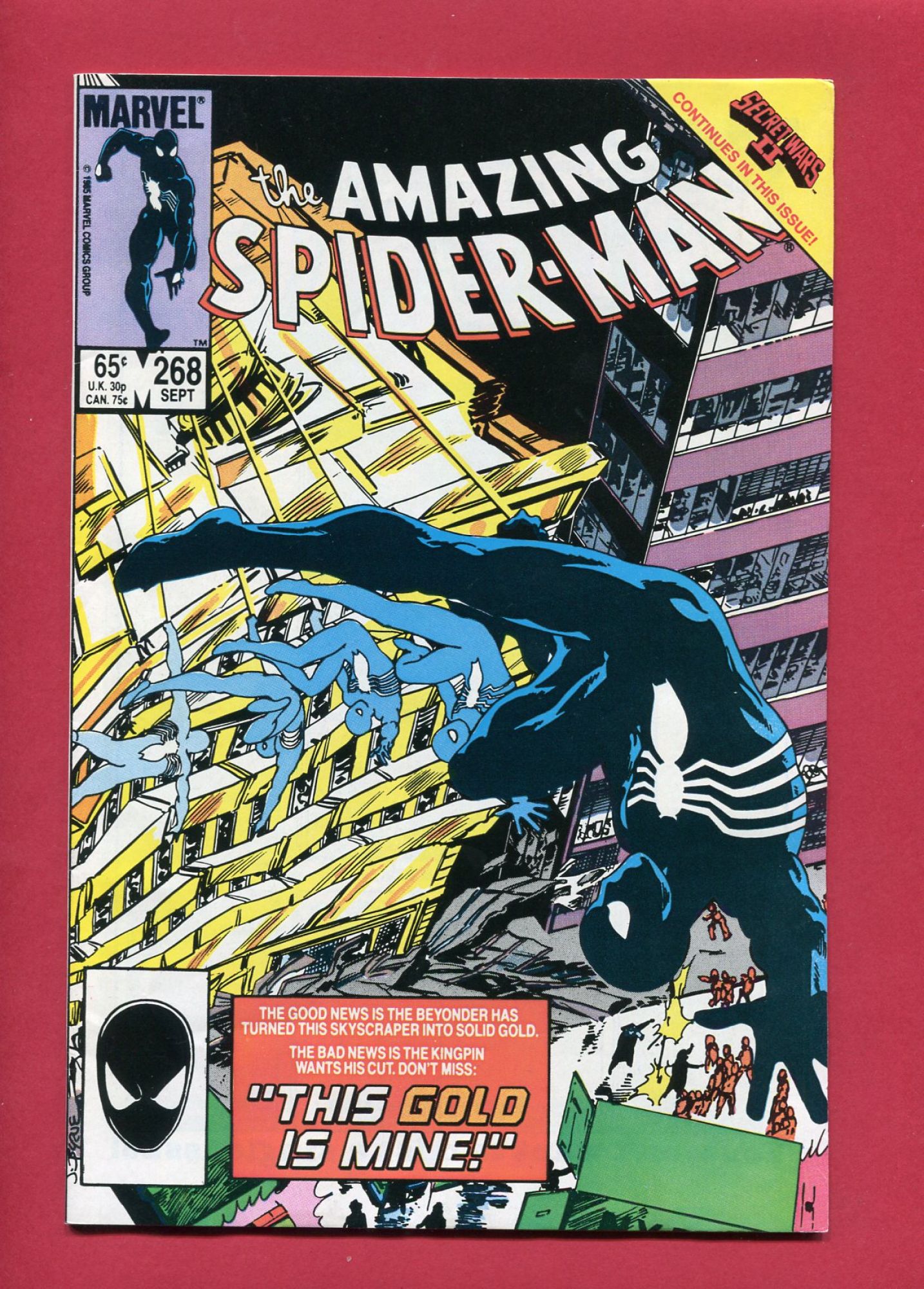 Amazing Spider-Man #268, Sep 1985, 8.5 VF+