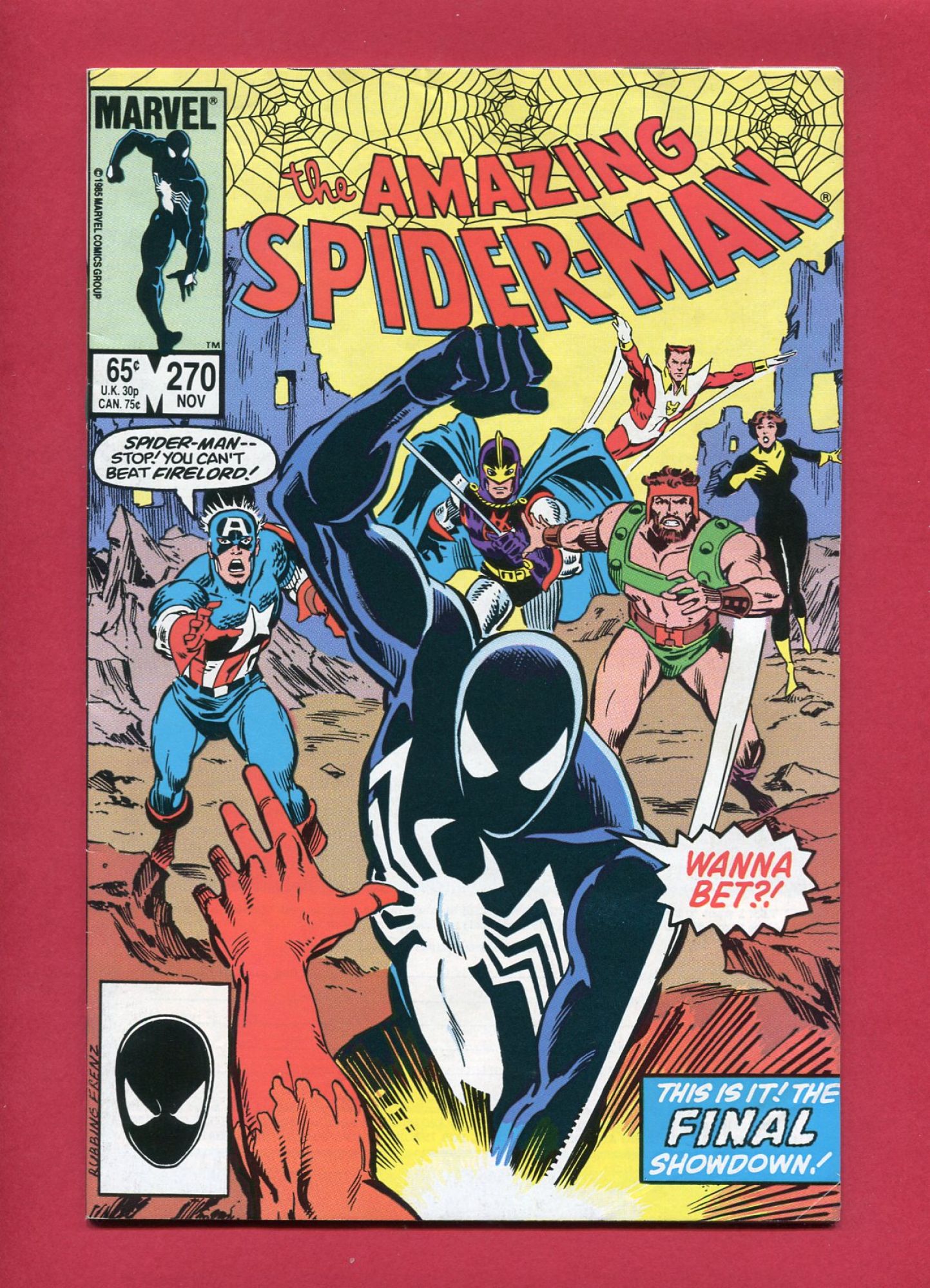 Amazing Spider-Man #270, Nov 1985, 7.5 VF-