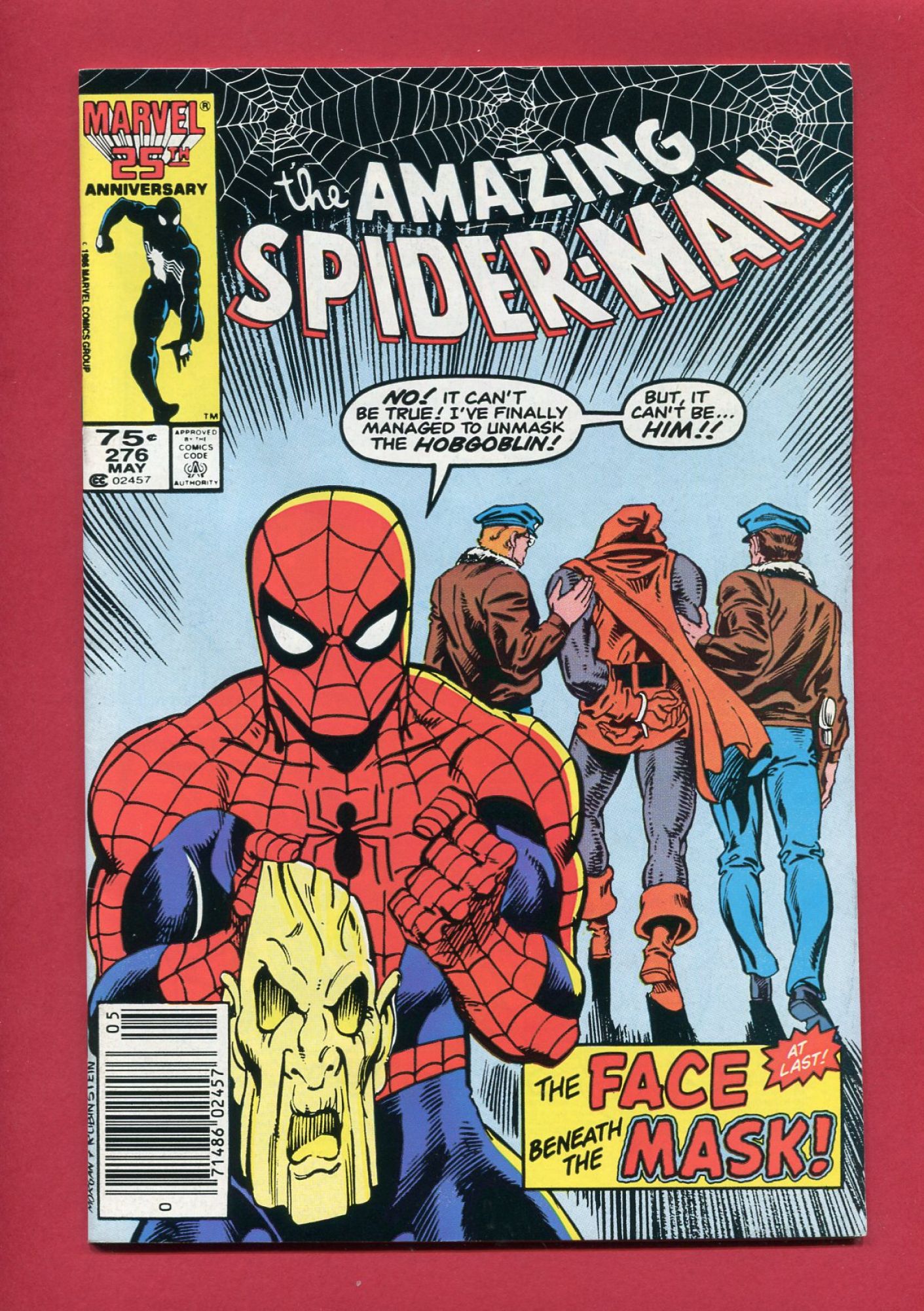 Amazing Spider-Man #276, May 1986, 8.5 VF+ NEWSSTAND