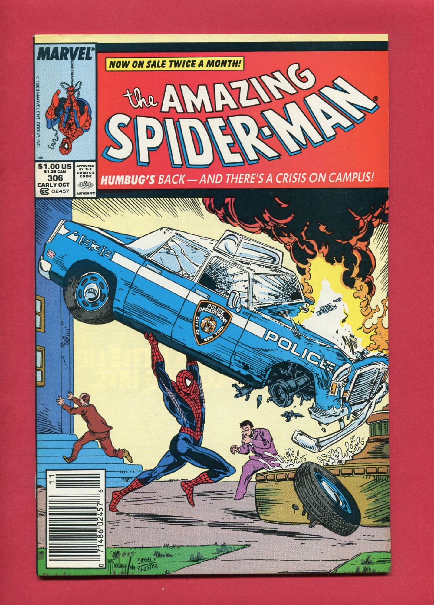 Amazing Spider-Man #306, Oct 1988, 8.5 VF+