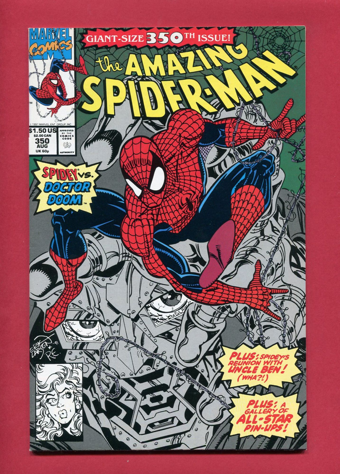 Amazing Spider-Man #350, Aug 1991, 8.0 VF