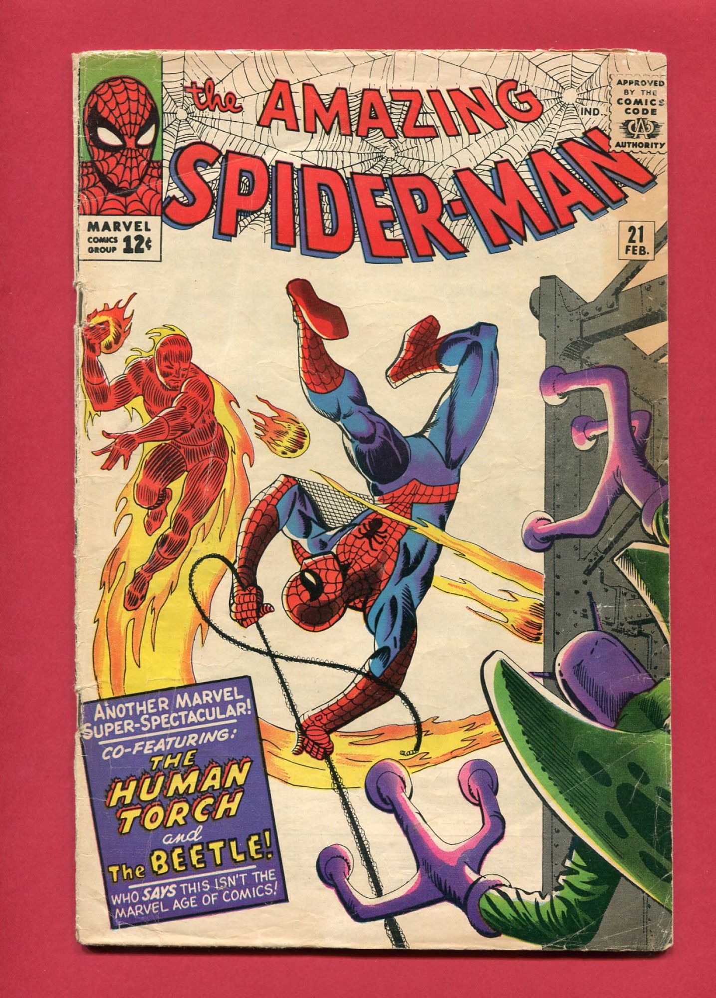 Amazing Spider-Man #21, Feb 1965, 2.5 GD+