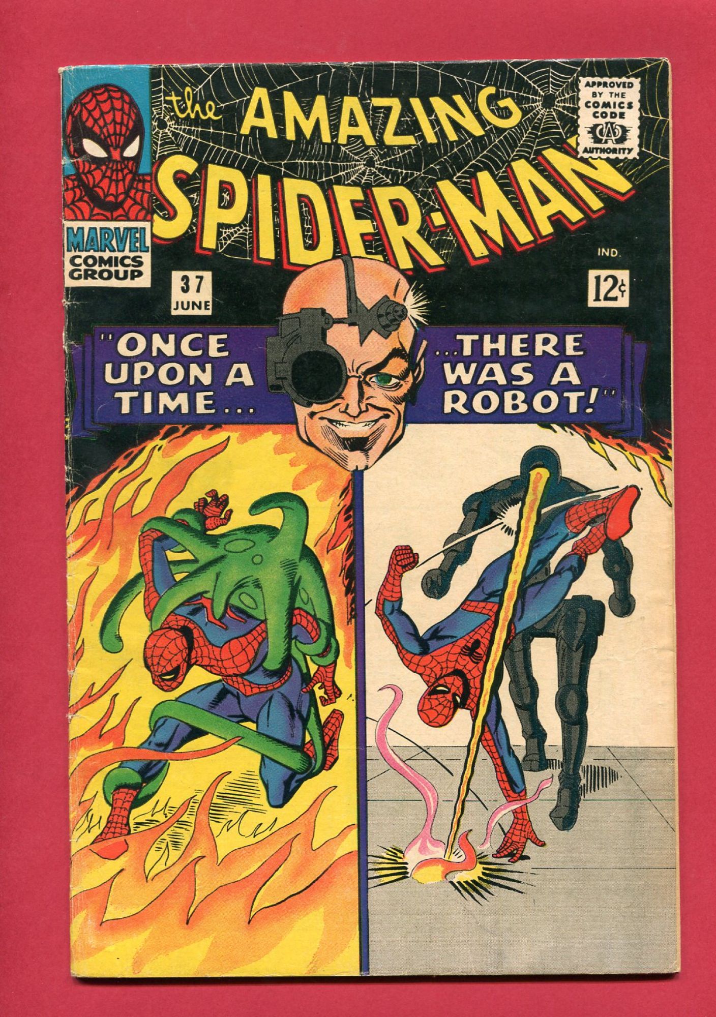 Amazing Spider-Man #37, Jun 1966, 4.0 VG