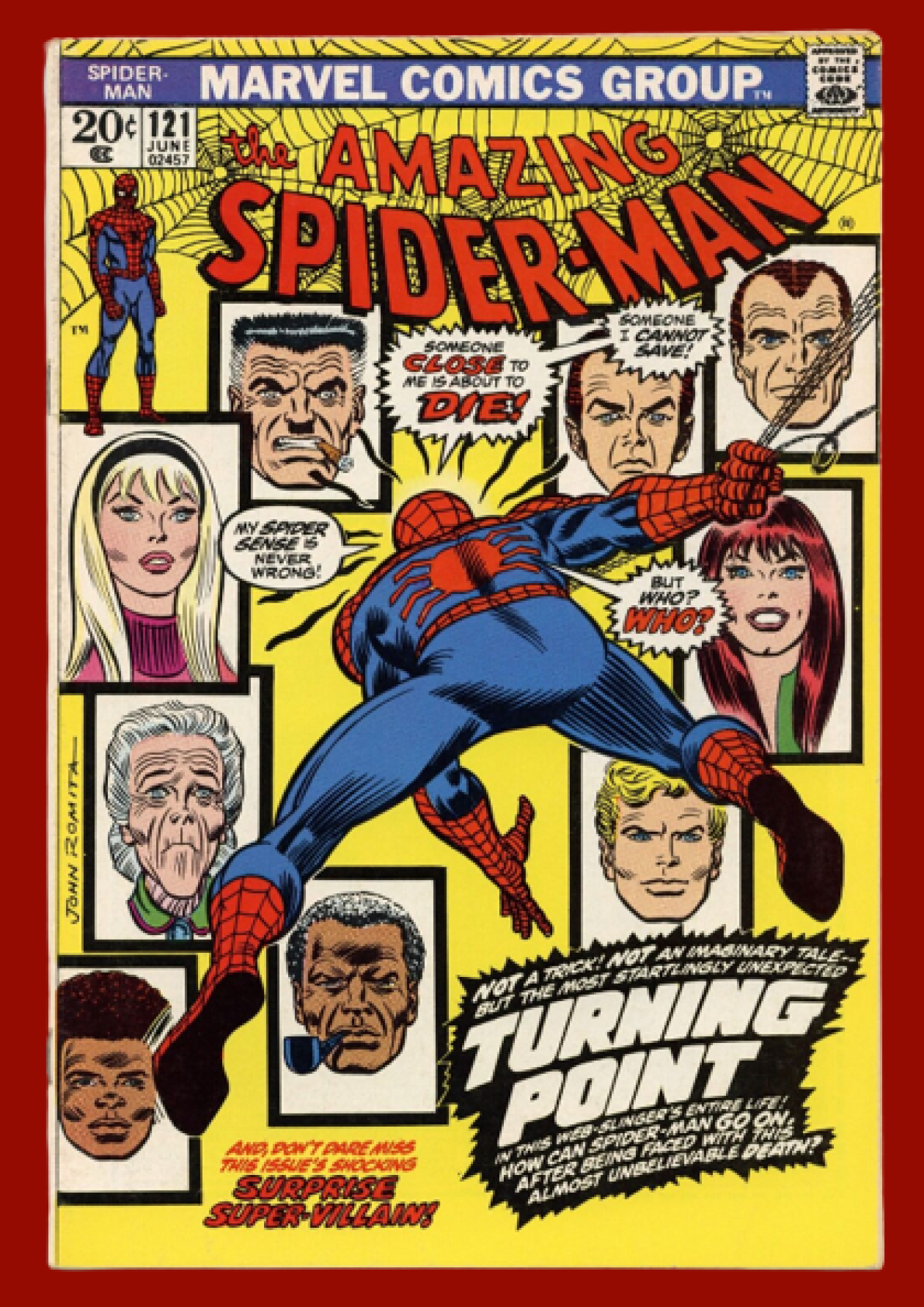 Amazing Spider-Man #121, Jun 1973, 6.0 FN