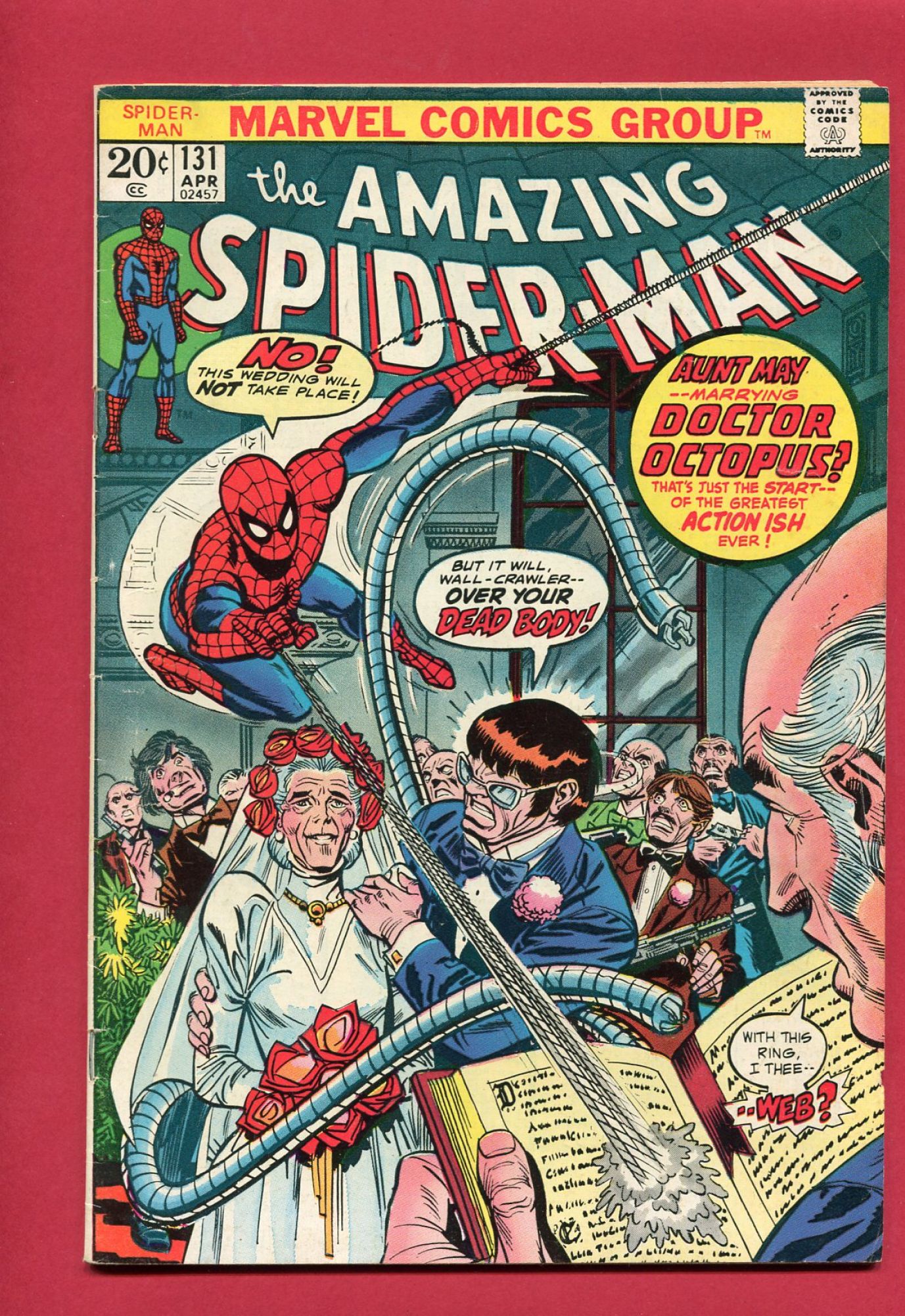 Amazing Spider-Man #131, Apr 1974, 6.0 FN