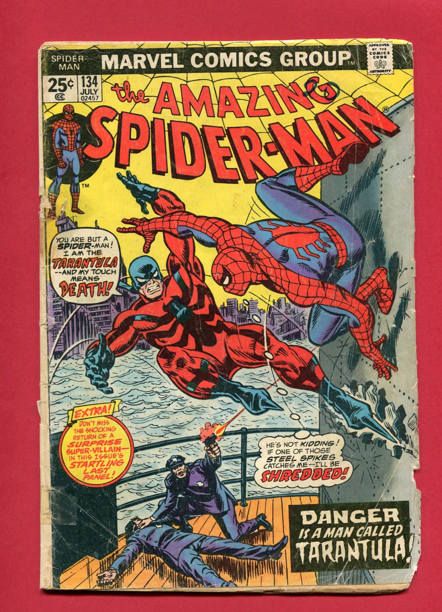 Amazing Spider-Man #134, Jul 1974, 2.0 GD