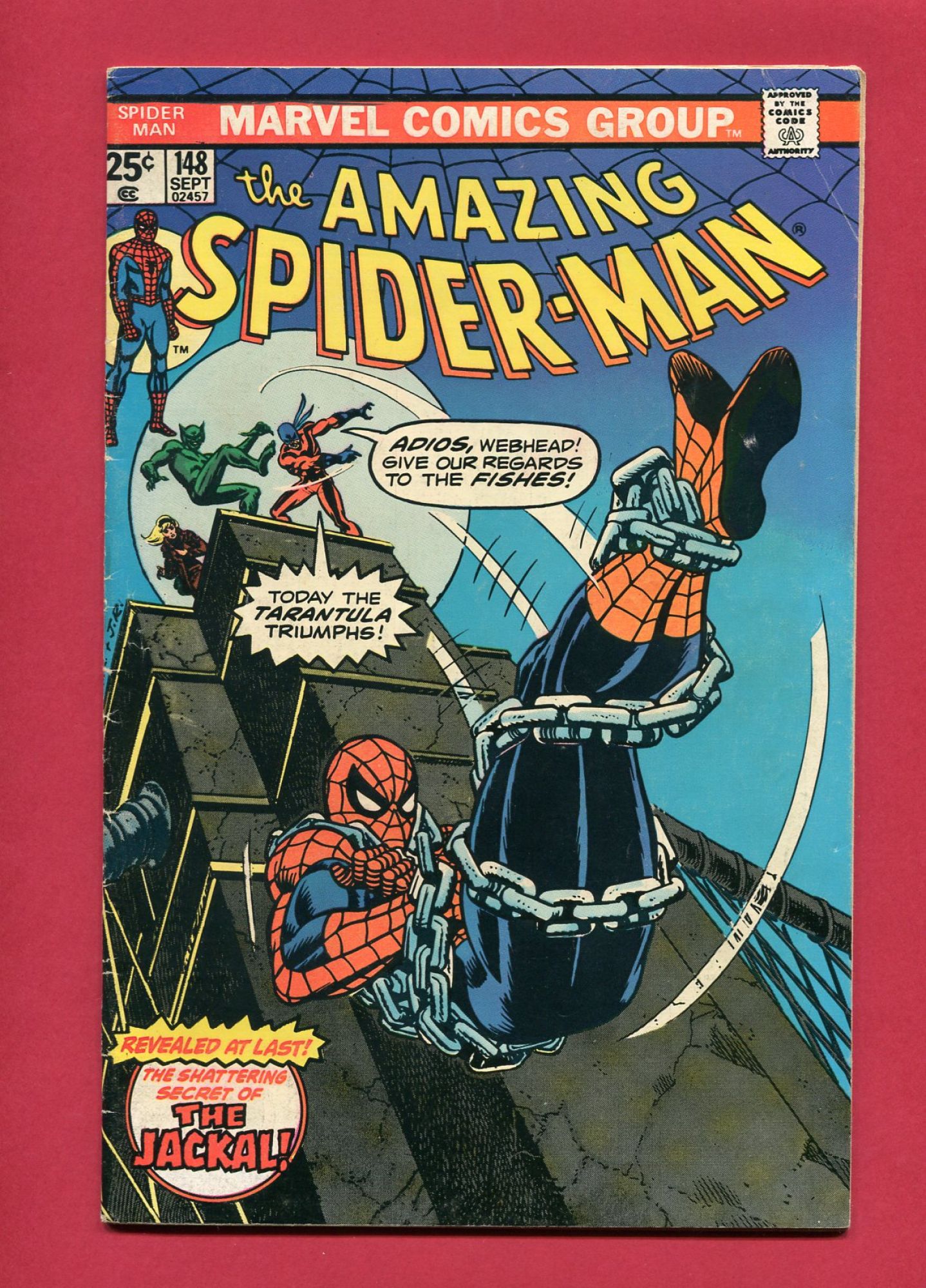 Amazing Spider-Man #148, Sep 1975, 5.5 FN-