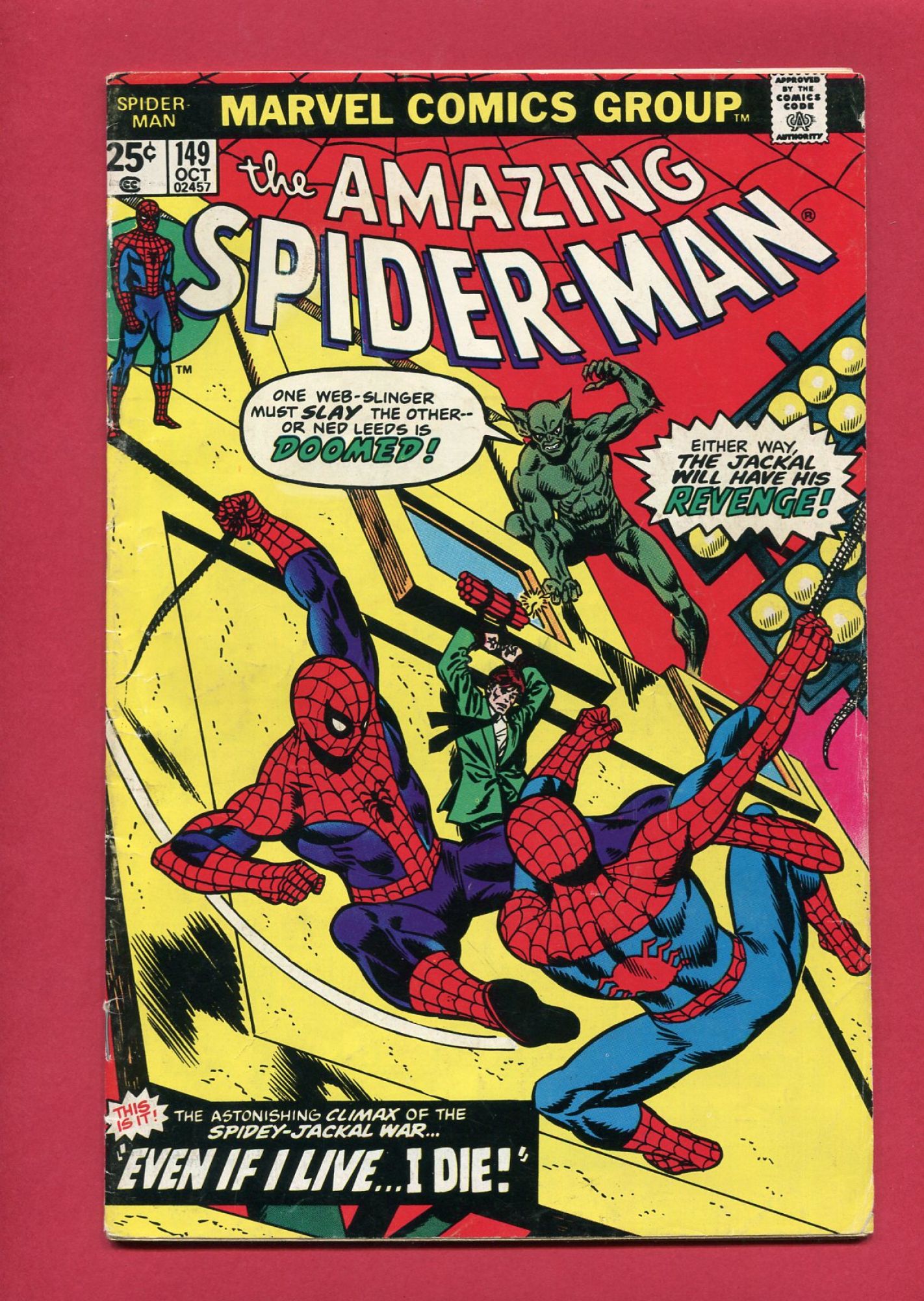 Amazing Spider-Man #149, Oct 1975, 6.0 FN