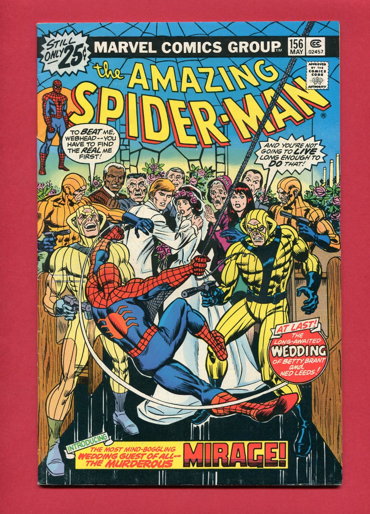 Amazing Spider-Man #156, May 1976, 6.0 FN