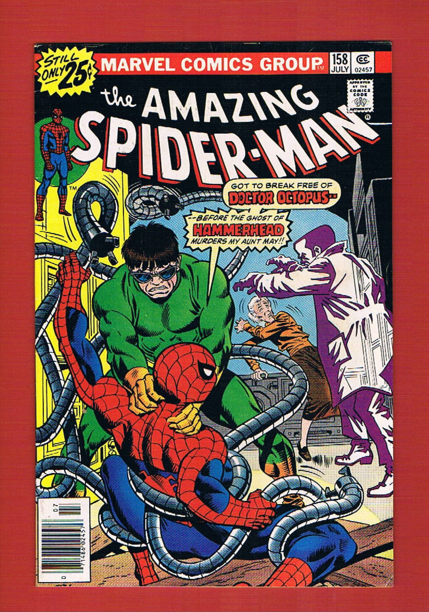 Amazing Spider-Man #158, Jul 1976, 7.0 FN/VF