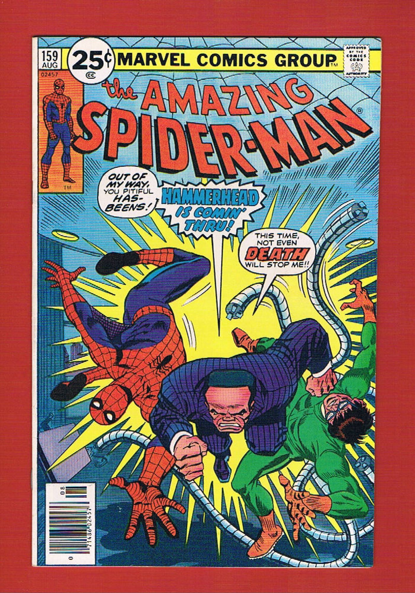 Amazing Spider-Man #159, Aug 1976, 7.0 FN/VF