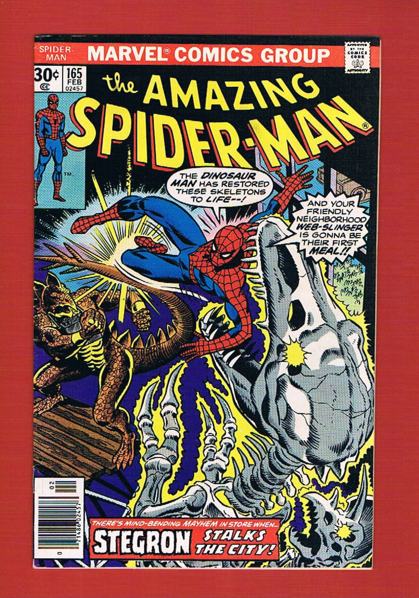 Amazing Spider-Man #165, Feb 1977, 6.5 FN+