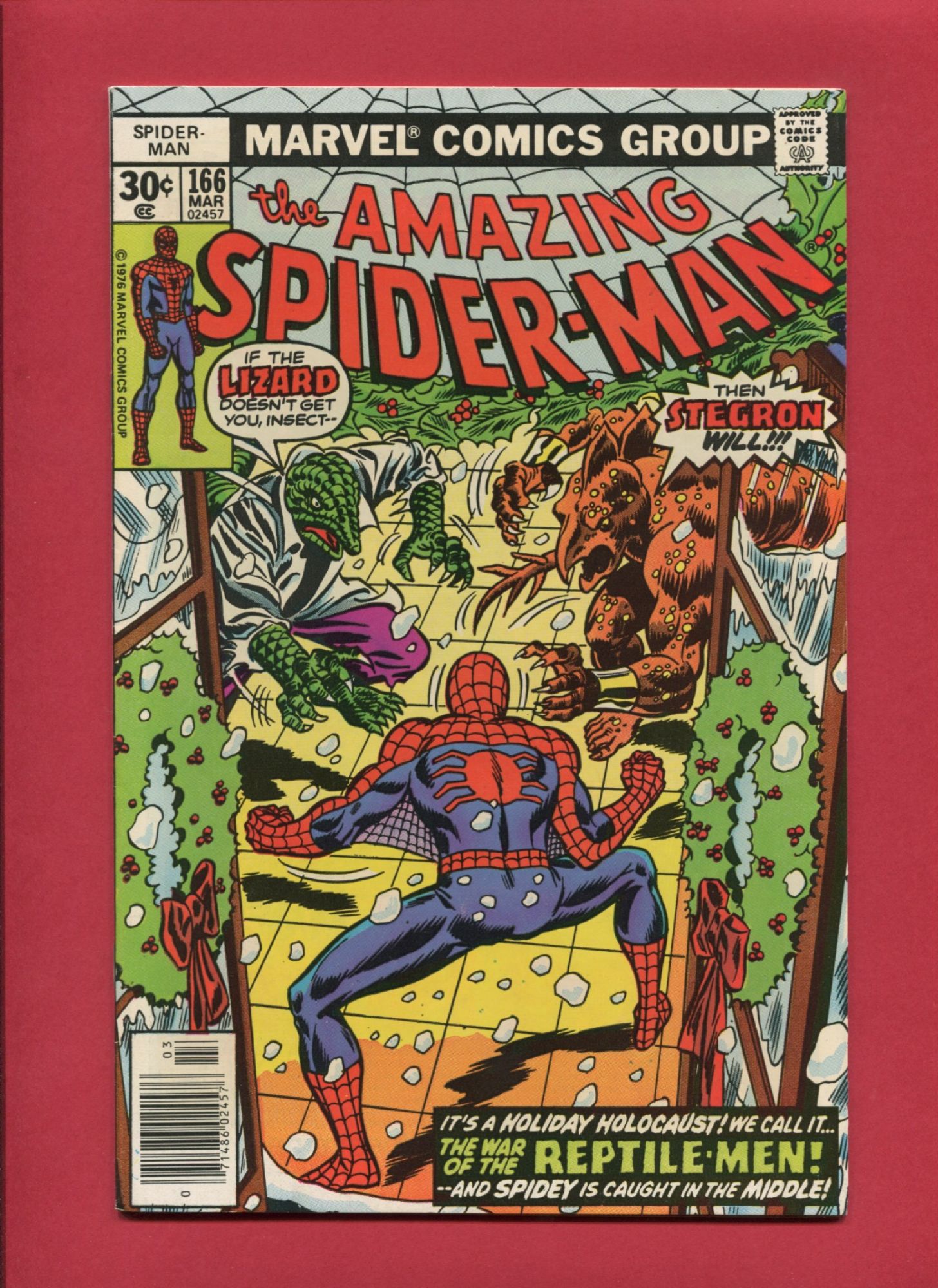 Amazing Spider-Man #166, Mar 1977, 8.0 VF
