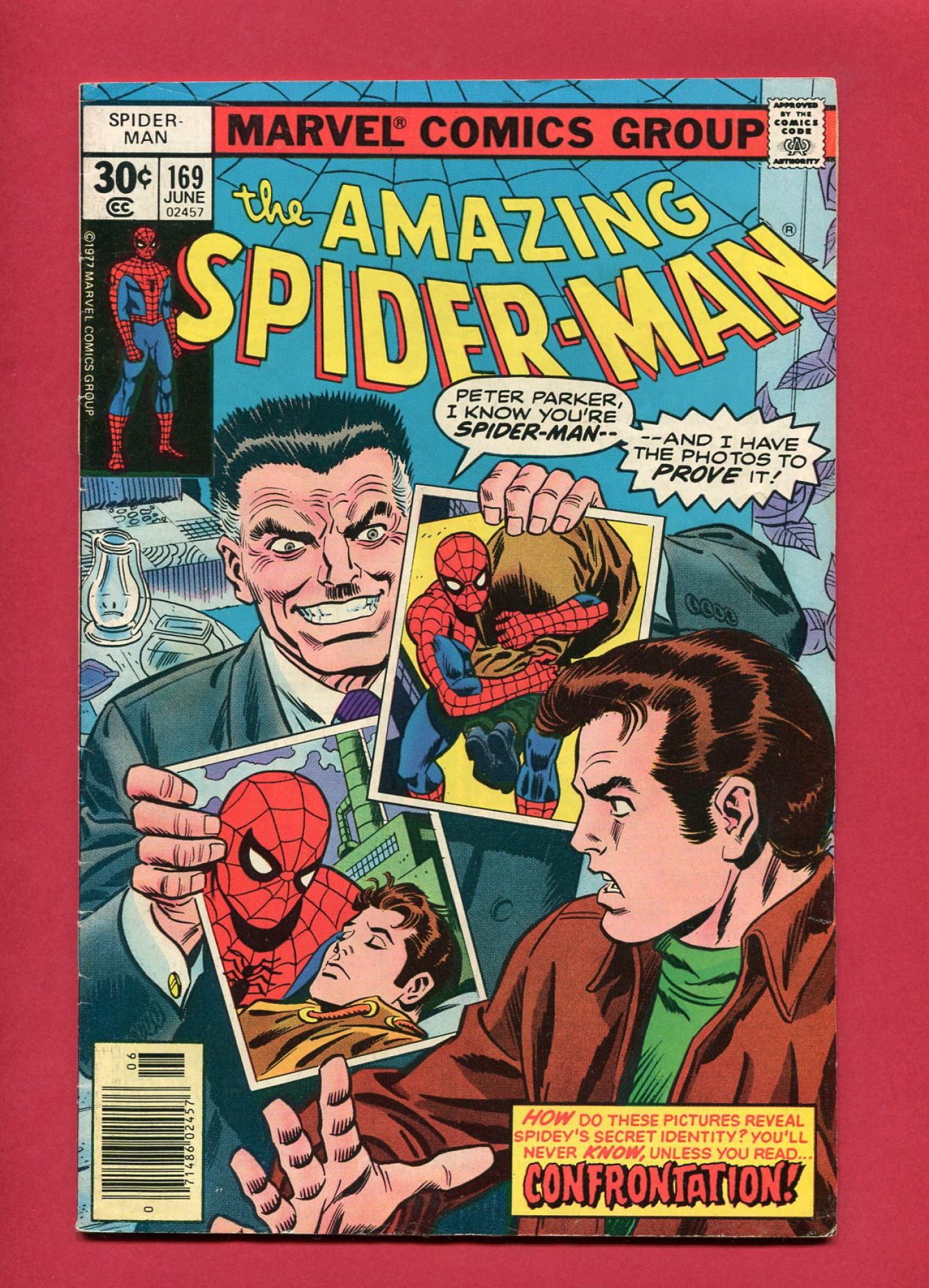 Amazing Spider-Man #169, Jun 1977, 6.5 FN+
