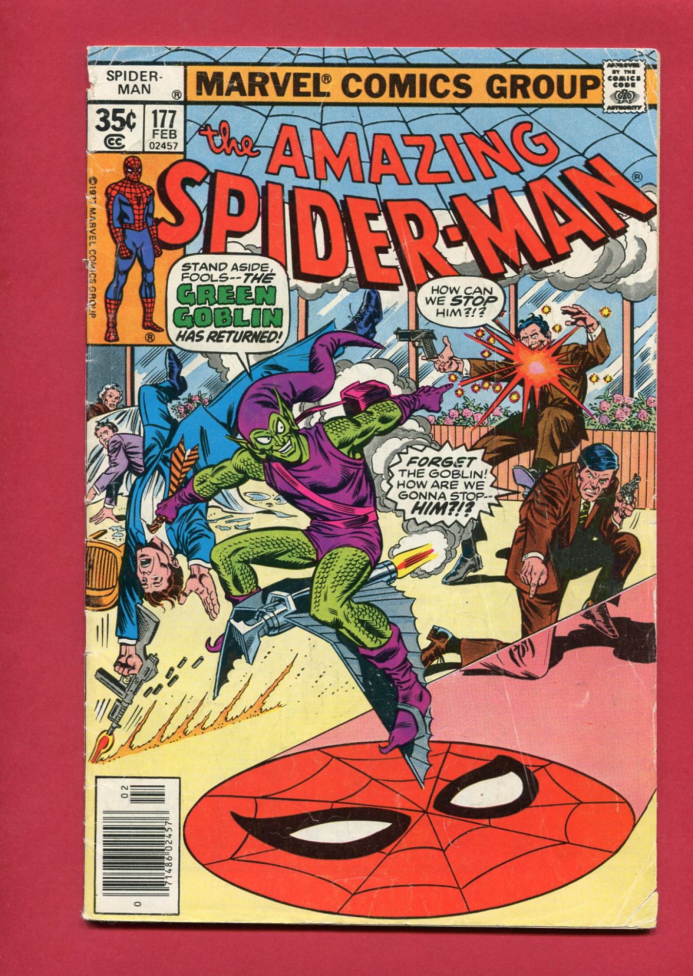 Amazing Spider-Man #177, Feb 1978, 3.5 VG-