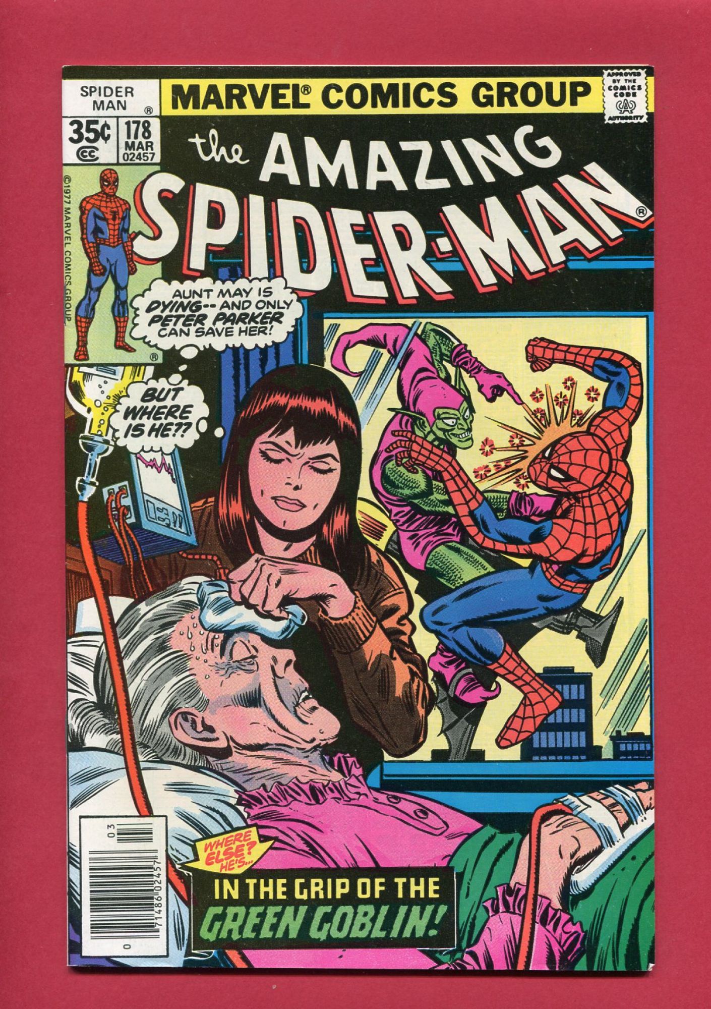 Amazing Spider-Man #178, Mar 1978, 8.5 VF+