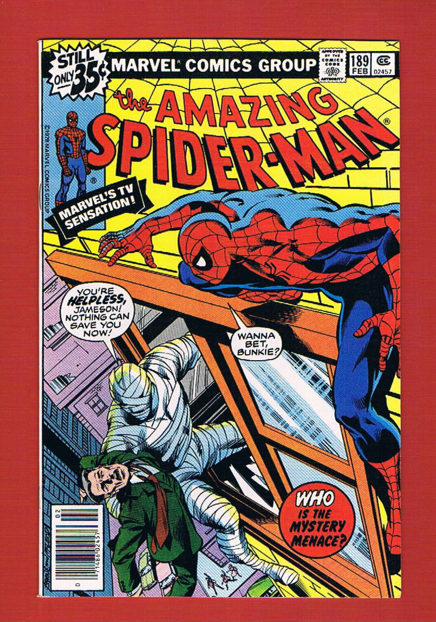 Amazing Spider-Man #189, Feb 1979, 7.0 FN/VF