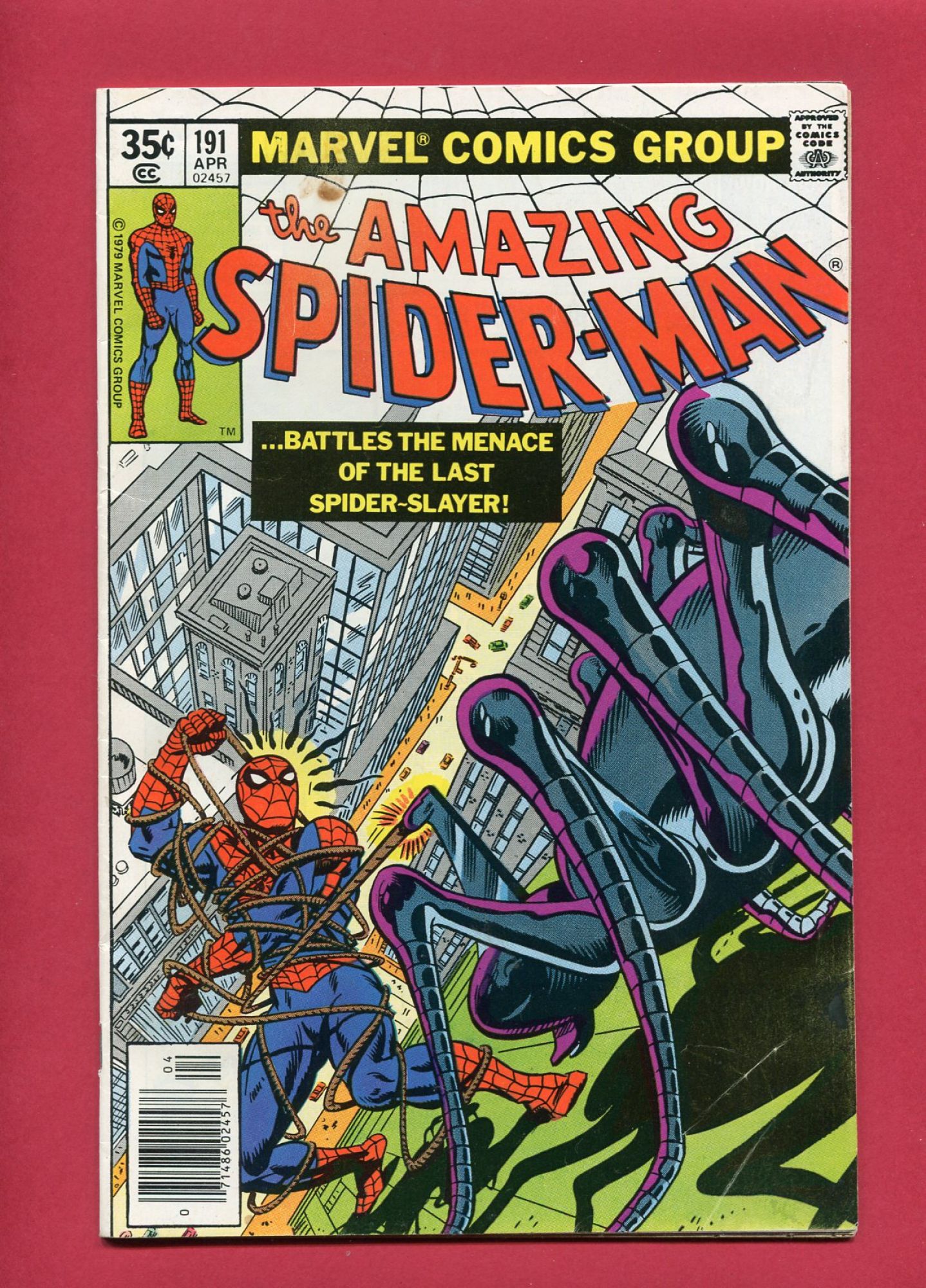 Amazing Spider-Man #191, Apr 1979, 6.5 FN+