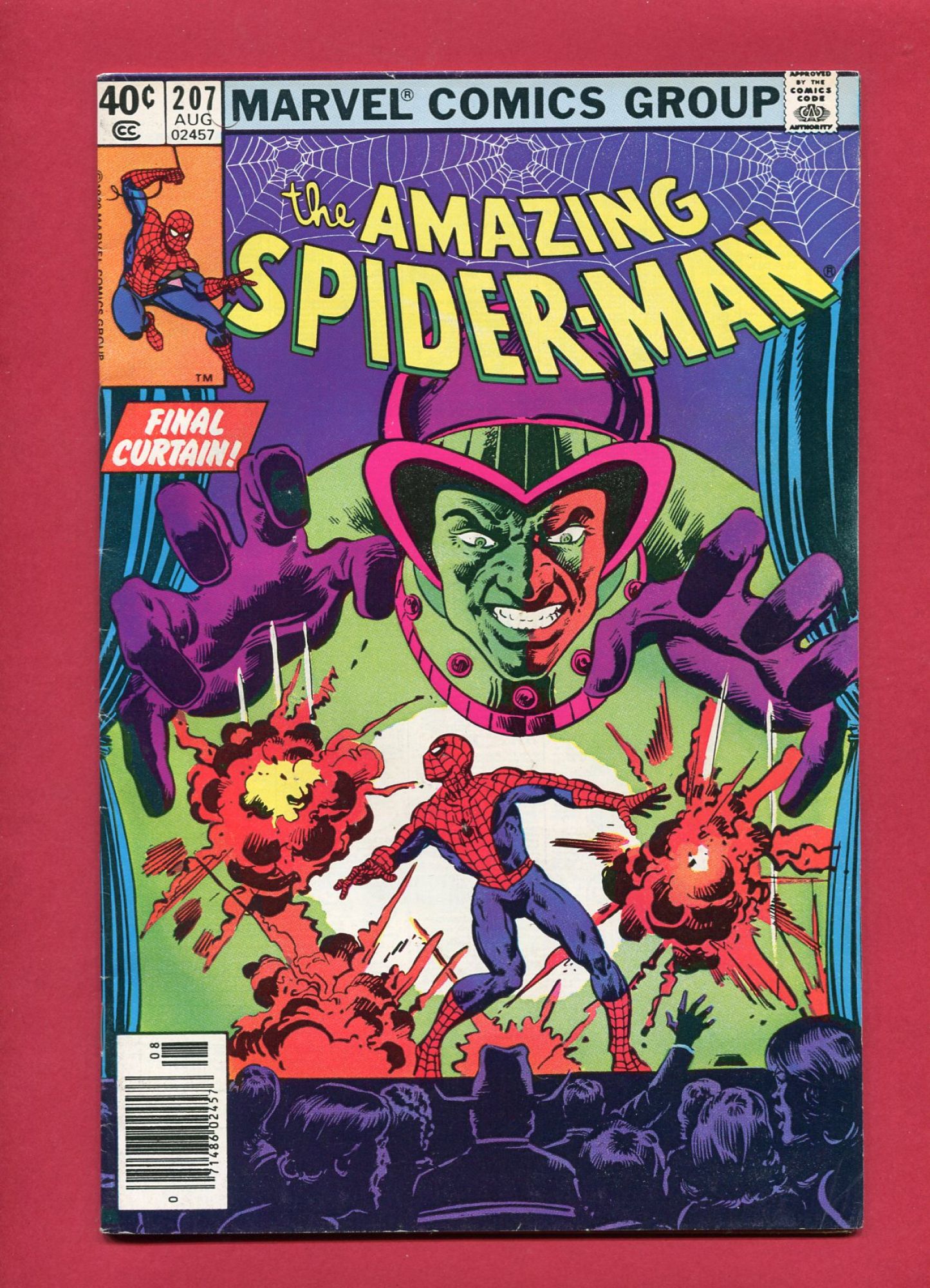 Amazing Spider-Man #207, Aug 1980, 5.5 FN-