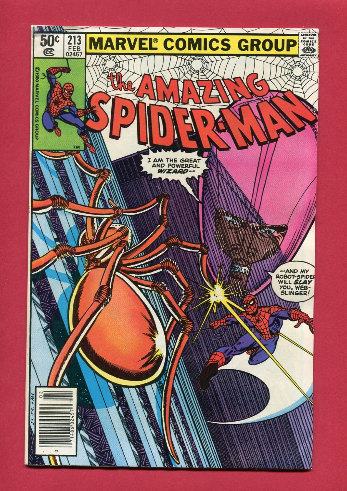 Amazing Spider-Man #213, Feb 1981, 8.0 VF