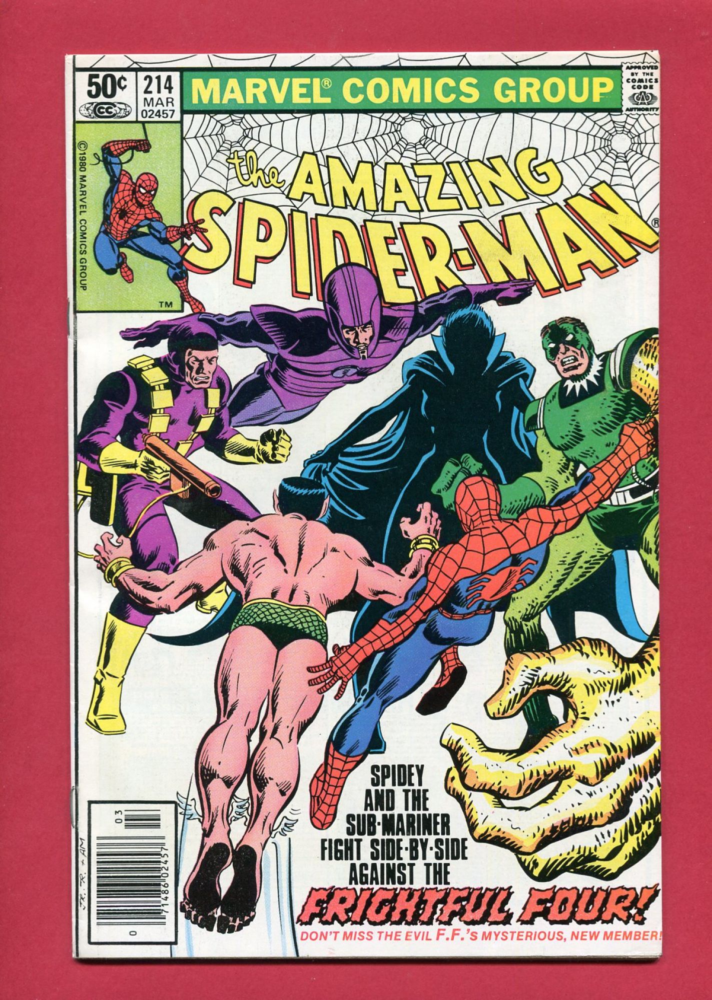 Amazing Spider-Man #214, Mar 1981, 8.5 VF+
