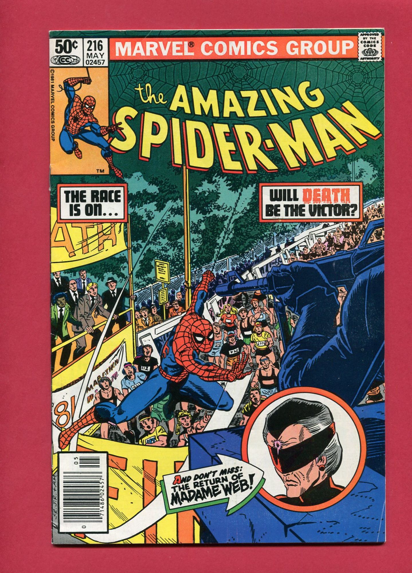 Amazing Spider-Man #216, May 1981, 7.5 VF-