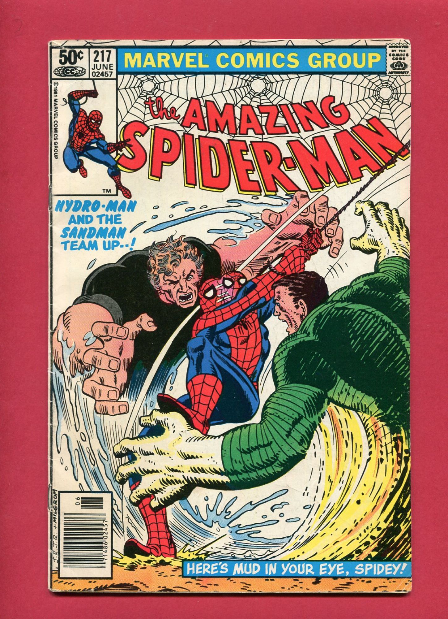 Amazing Spider-Man #217, Jun 1981, 6.0 FN