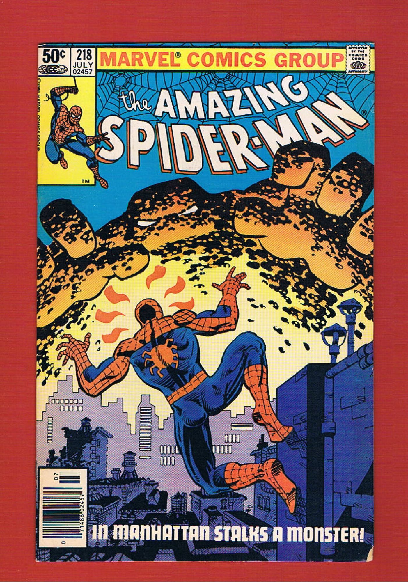 Amazing Spider-Man #218, Jul 1981, 5.5 FN -