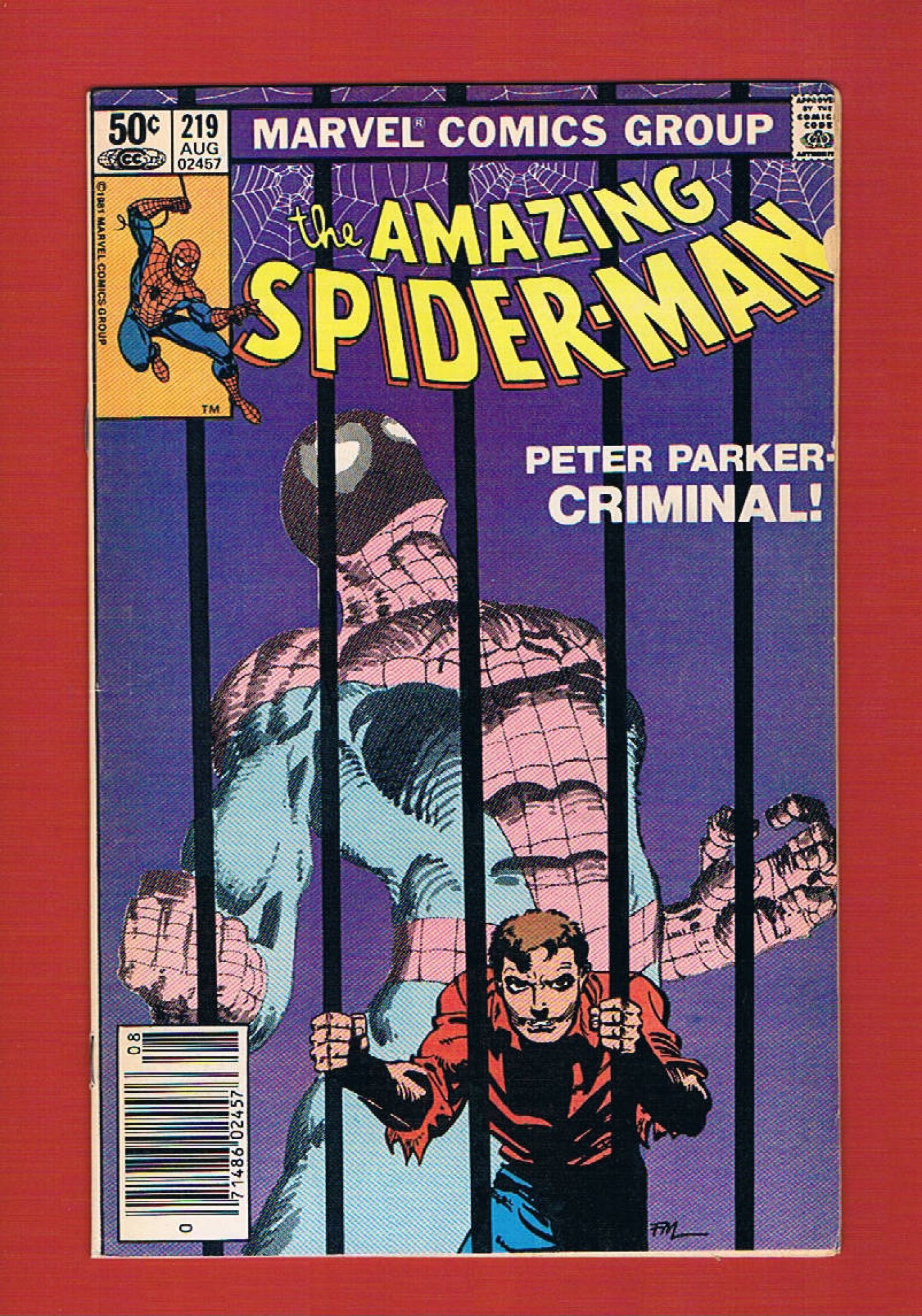Amazing Spider-Man #219, Aug 1981, 5.0 VG/FN