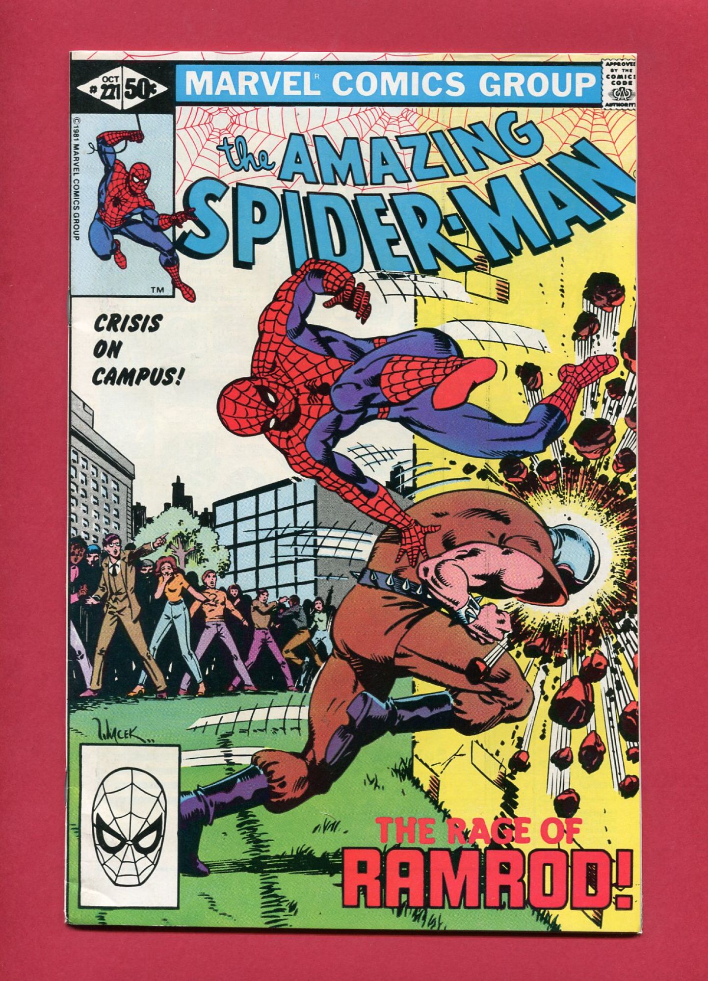 Amazing Spider-Man #221, Oct 1981, 8.5 VF+