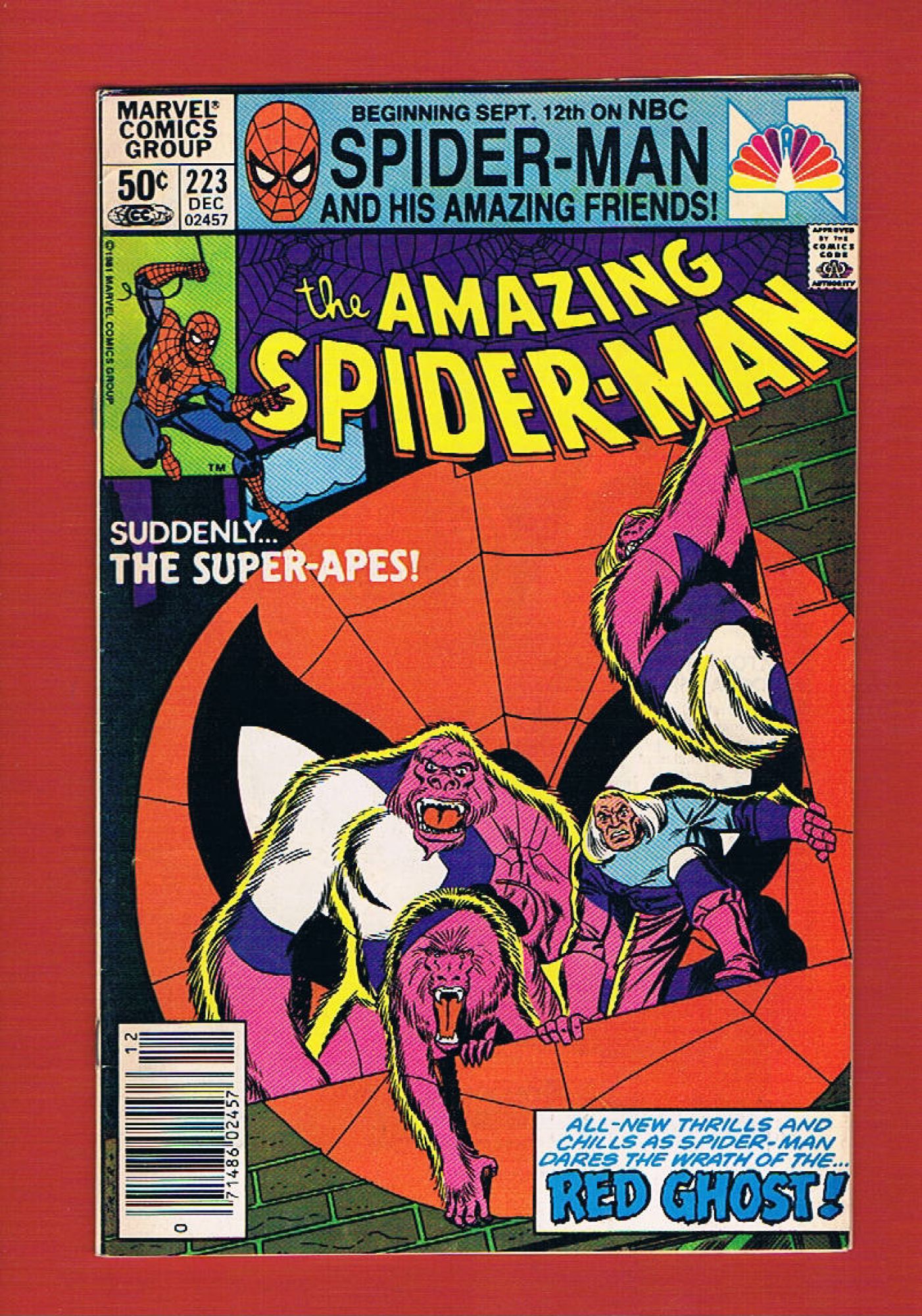 Amazing Spider-Man #223, Dec 1981, 6.0 FN