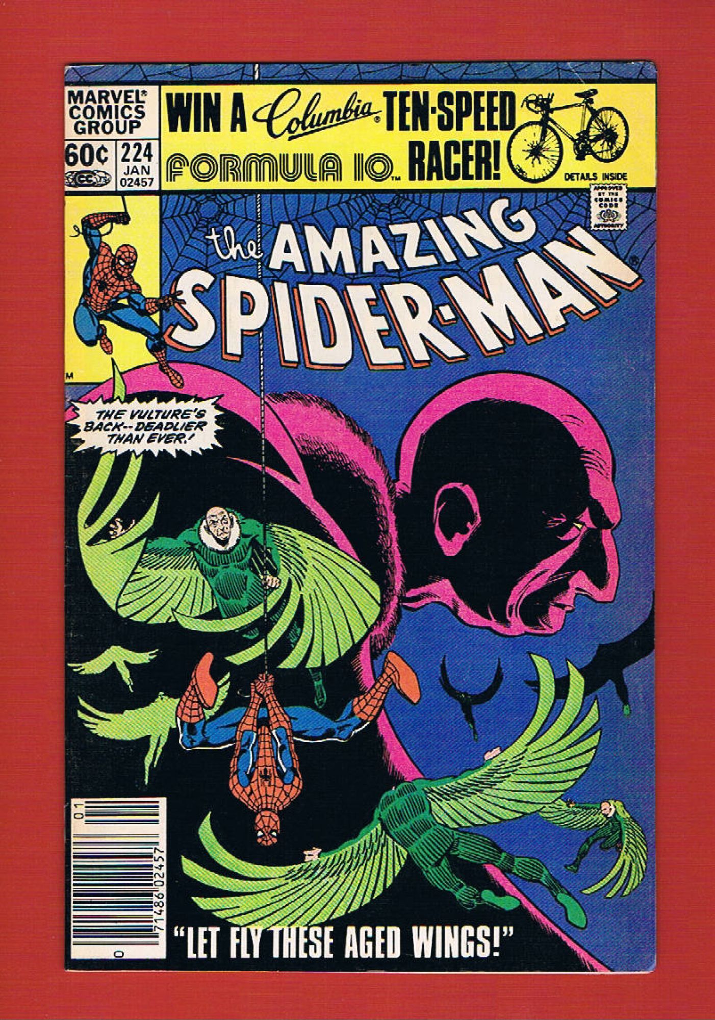Amazing Spider-Man #224, Jan 1982, 6.0 FN 