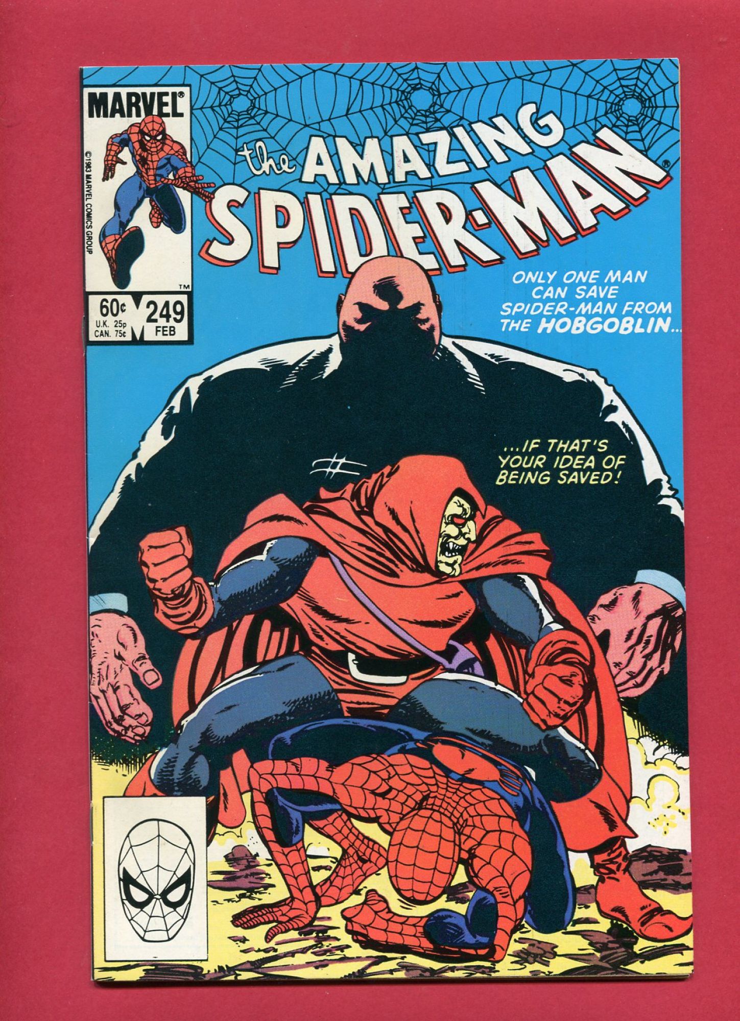 Amazing Spider-Man #249, Feb 1984, 9.2 NM-