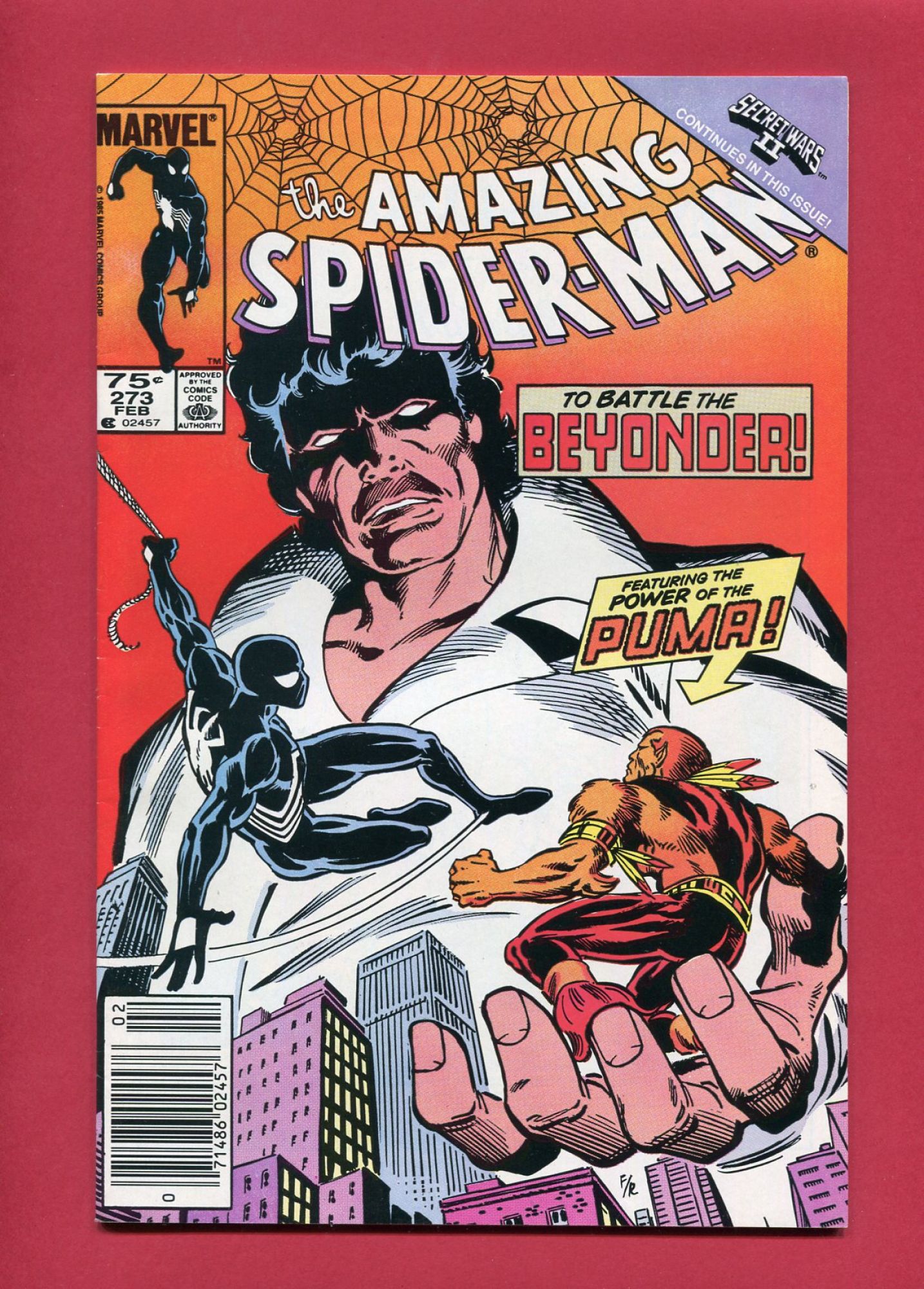 Amazing Spider-Man #273, Feb 1986, 8.0 VF