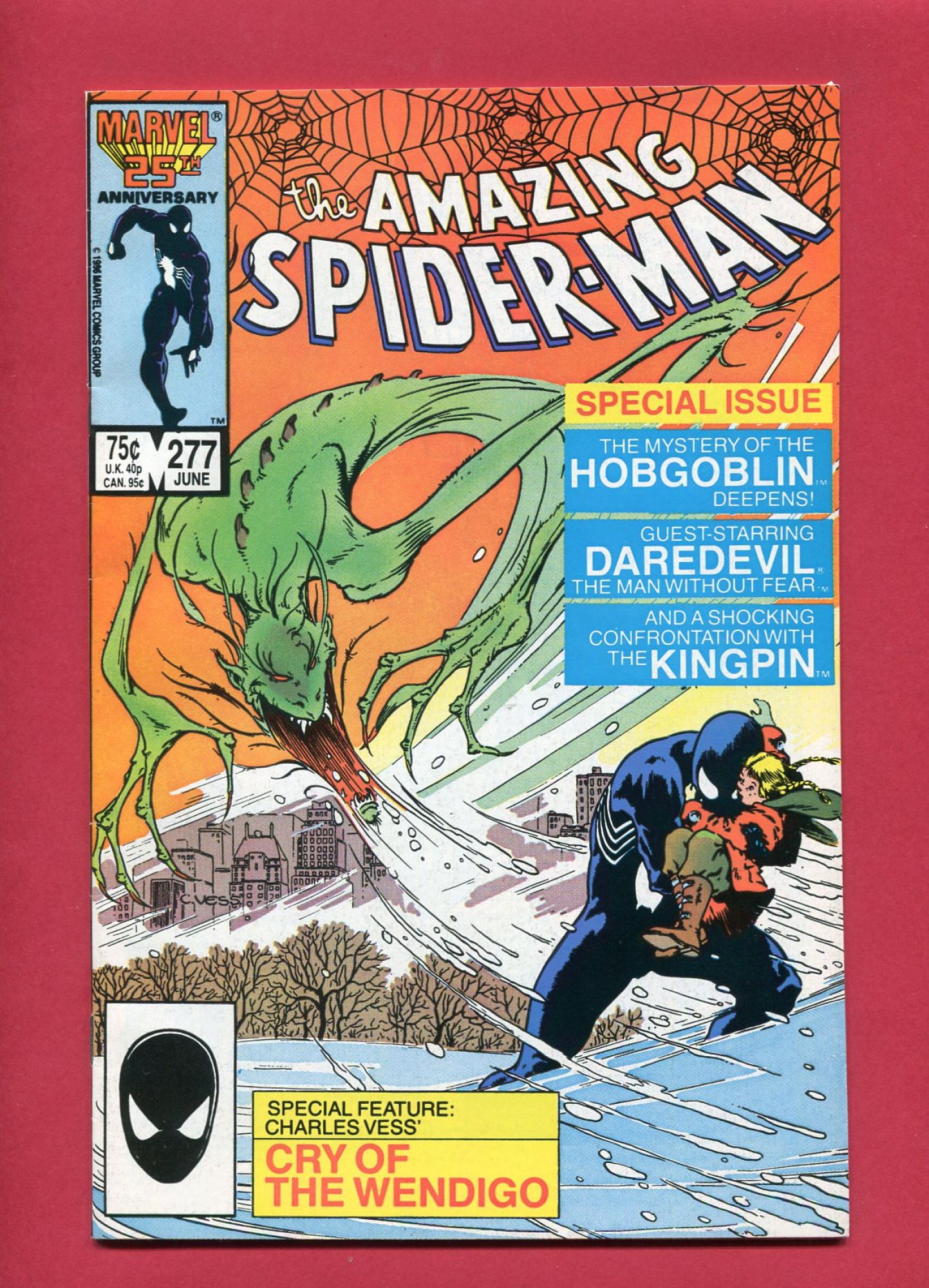 Amazing Spider-Man #277, Jun 1986, 8.5 VF+