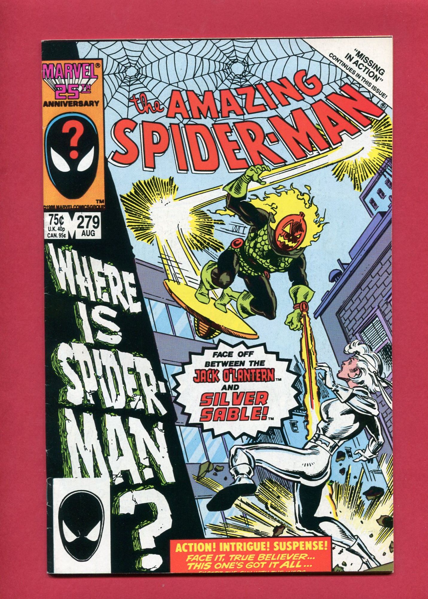 Amazing Spider-Man #279, Aug 1986, 7.5 VF-