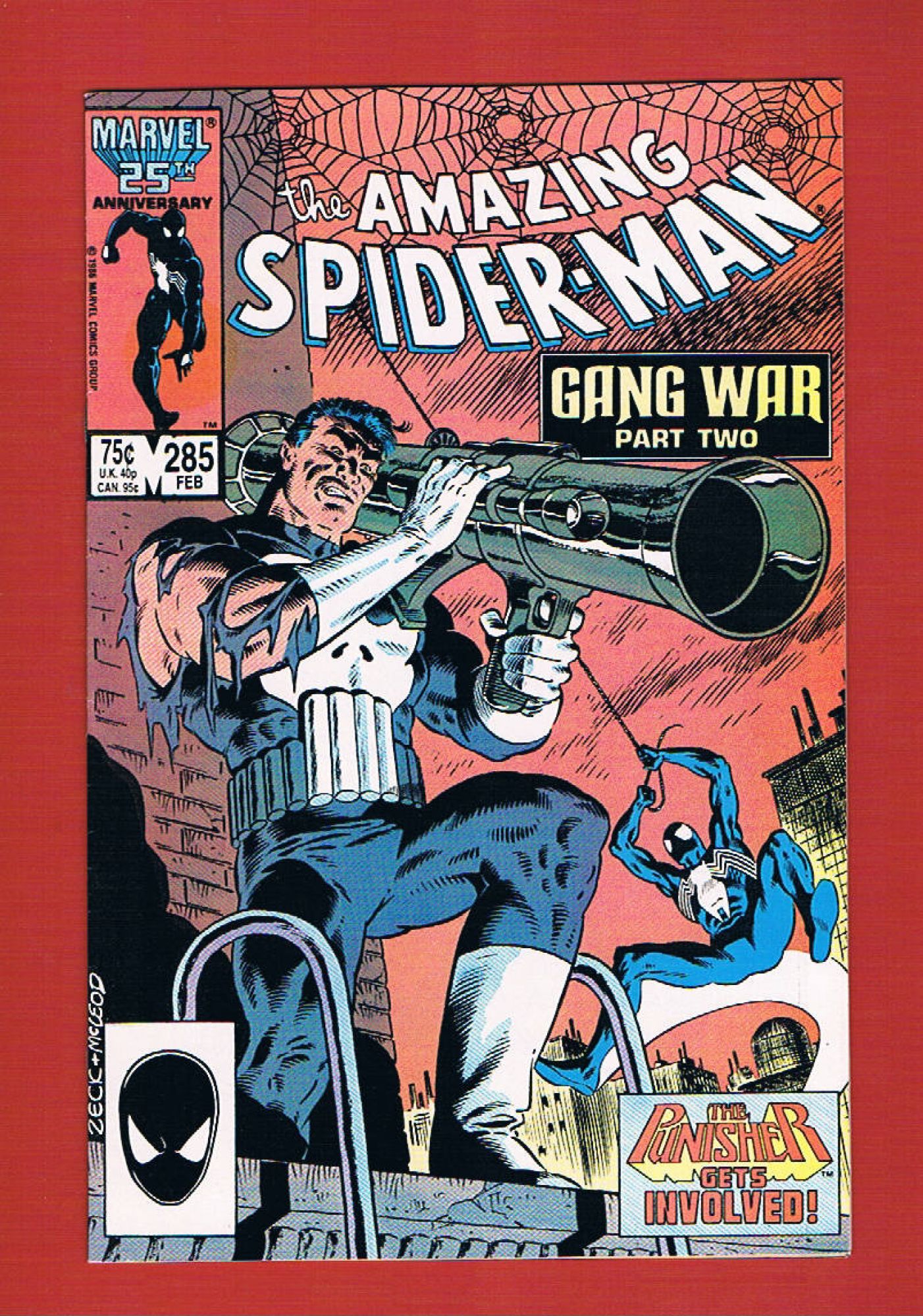Amazing Spider-Man #285, Feb 1987, 9.2 NM-