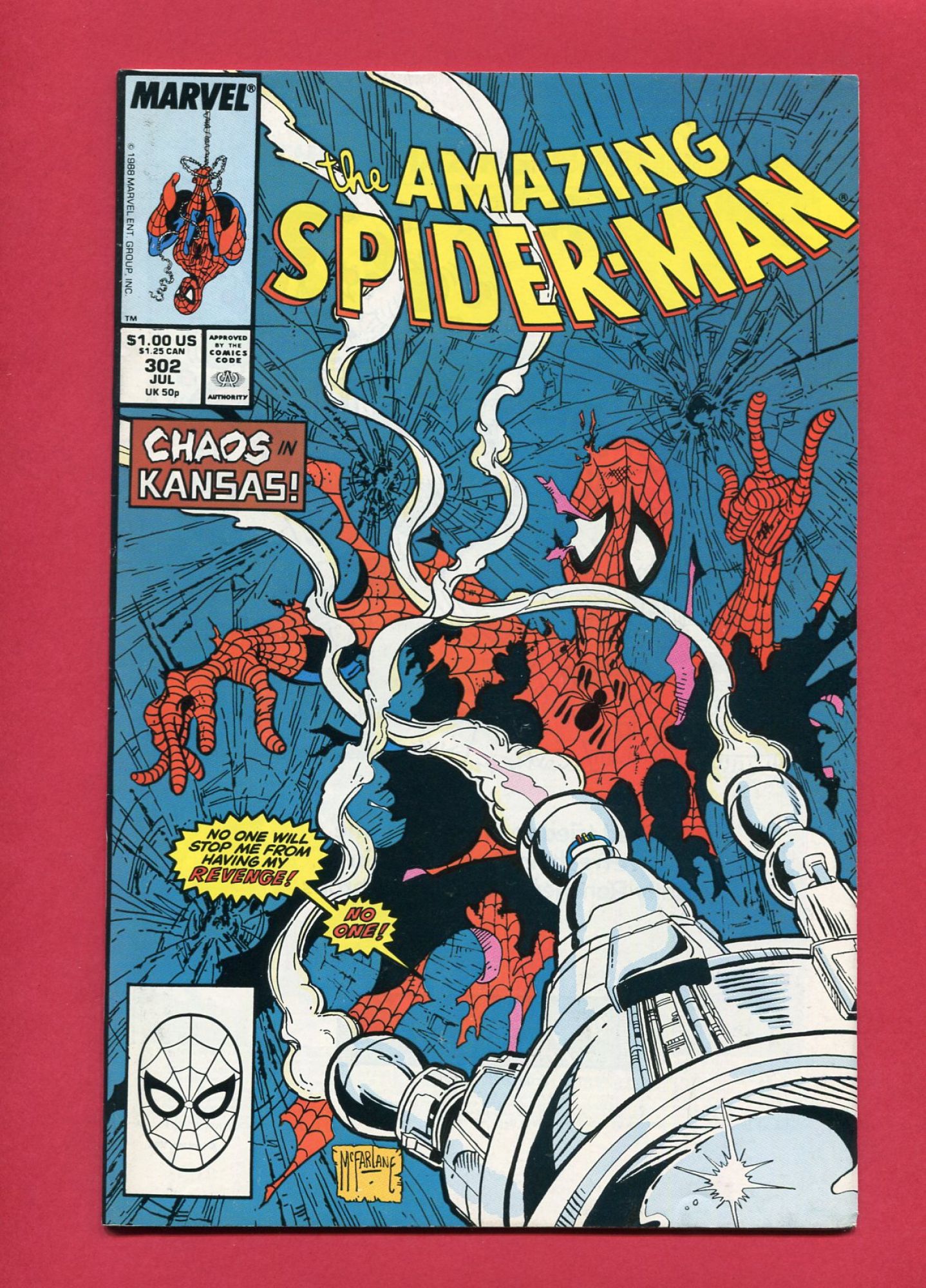 Amazing Spider-Man #302, Jul 1988, 9.2 NM-