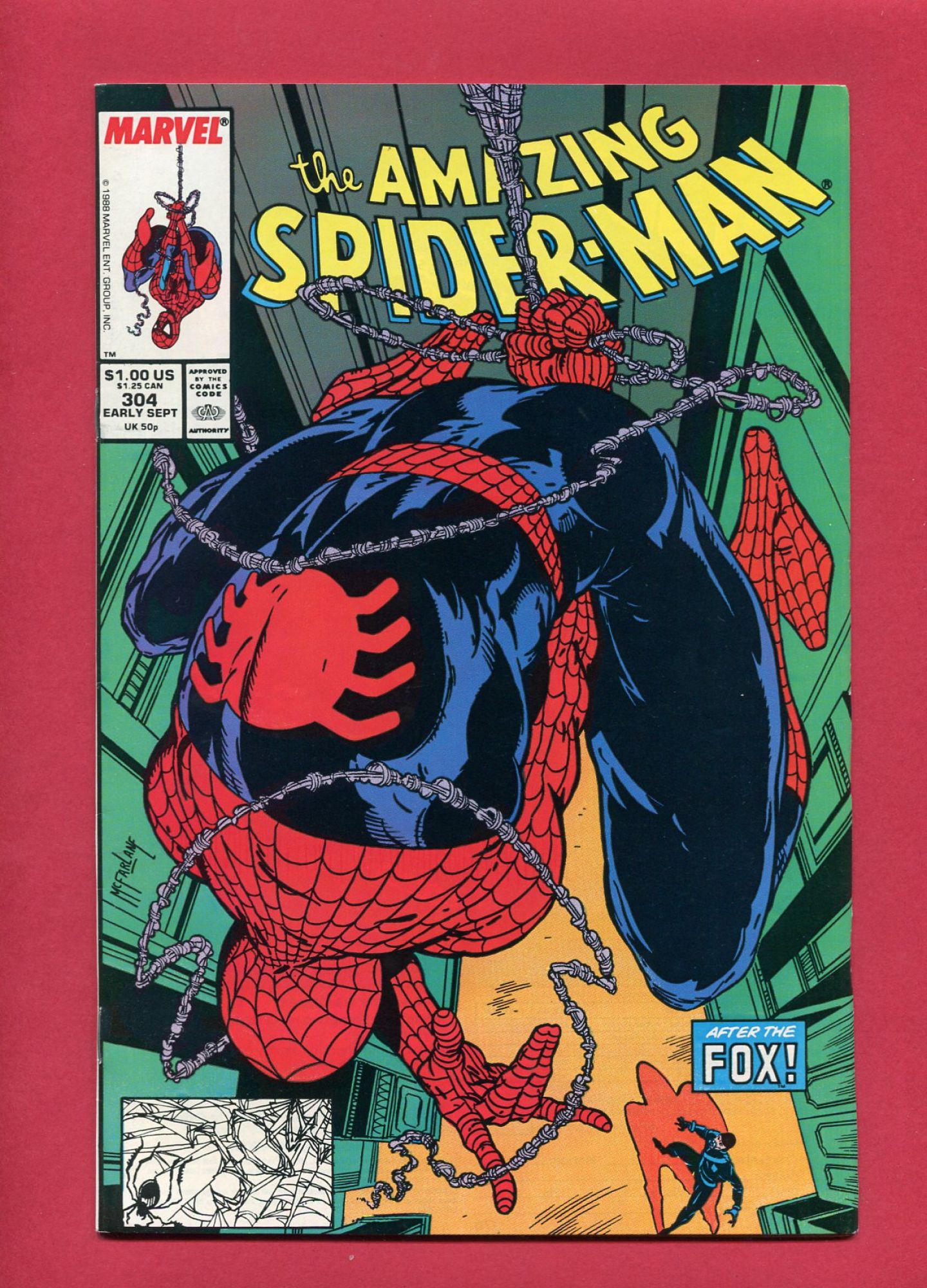 Amazing Spider-Man #304, Sep 1988, 9.2 NM-